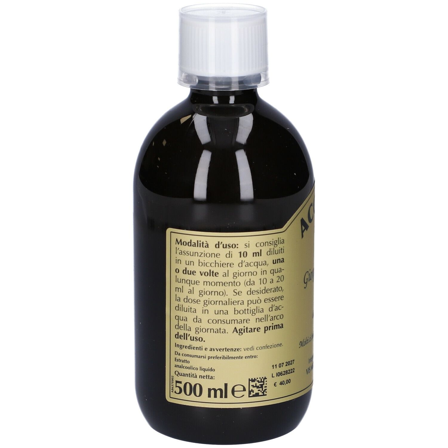 Acciaiovis Liquido Analcoolico 500 Ml