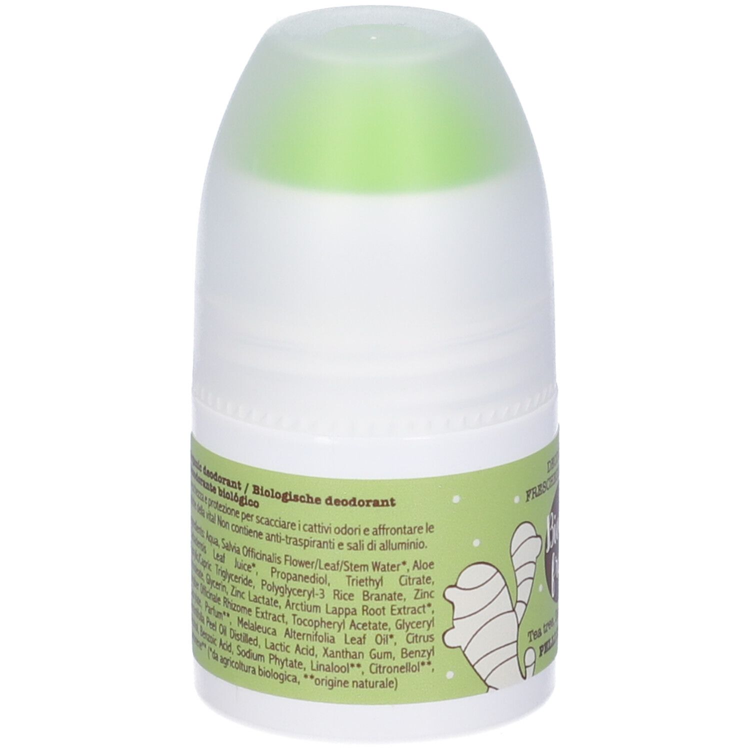 La Saponaria Biodeo Fresh Tea Tree/zenzero/lime