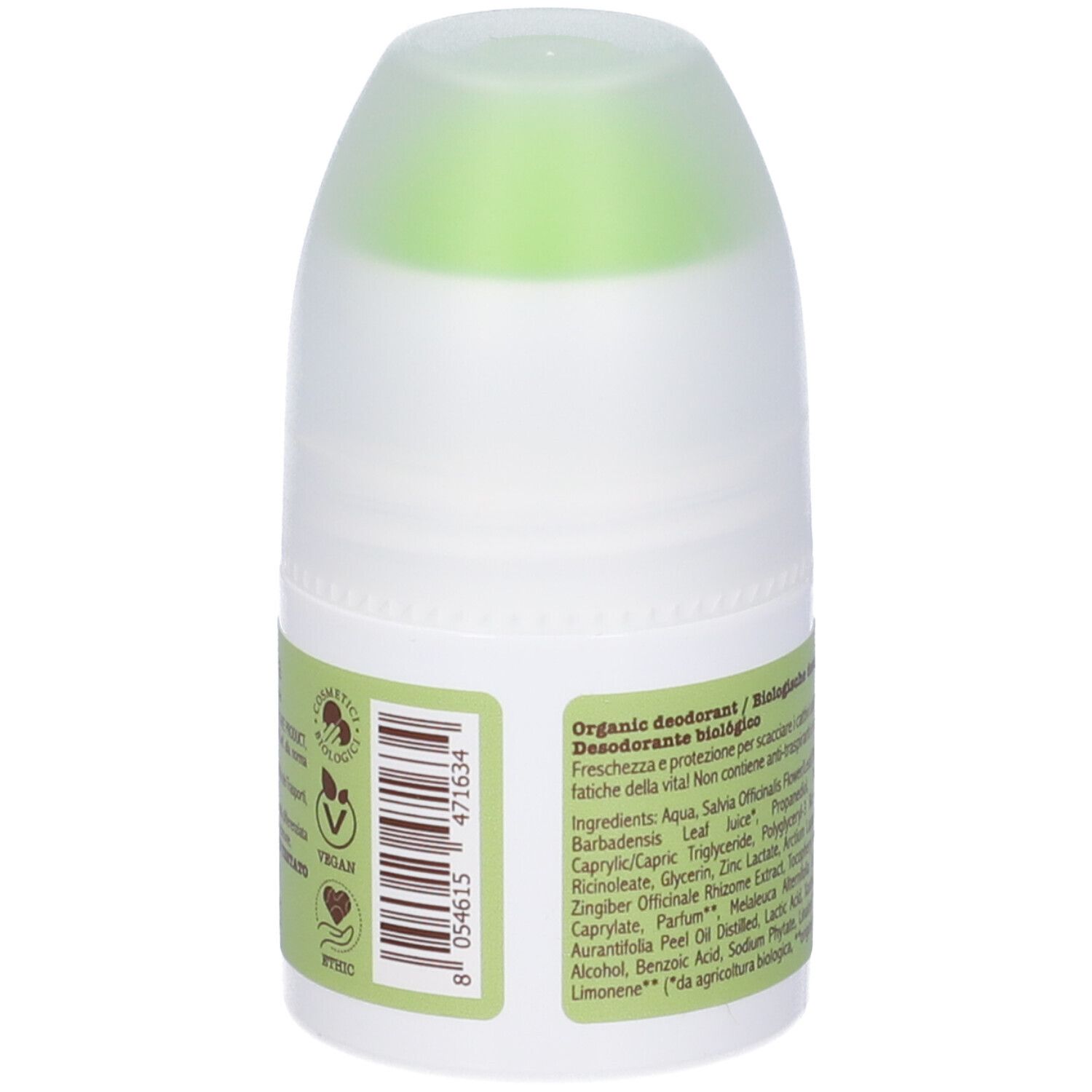 La Saponaria Biodeo Fresh Tea Tree/zenzero/lime