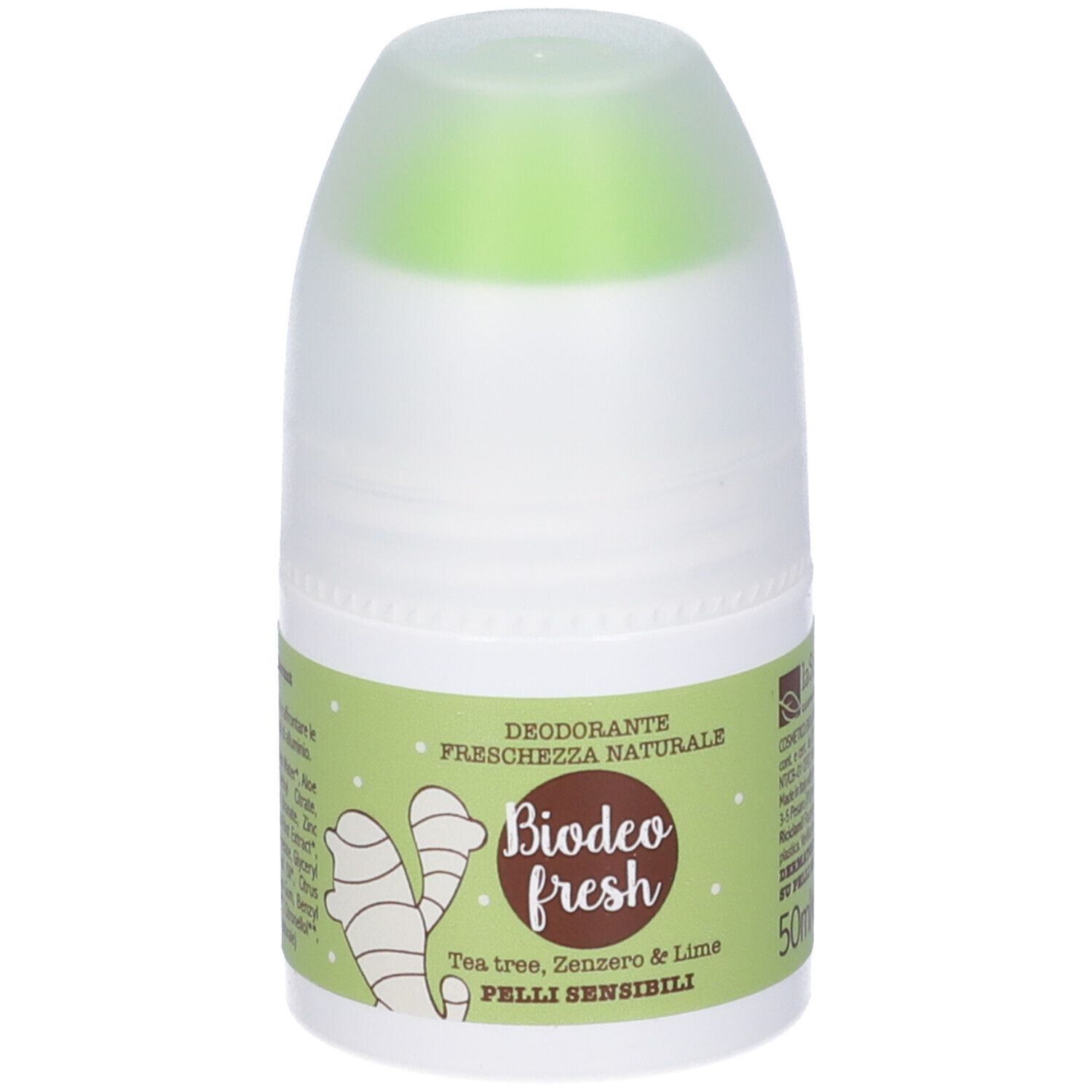 La Saponaria Biodeo Fresh Tea Tree/zenzero/lime
