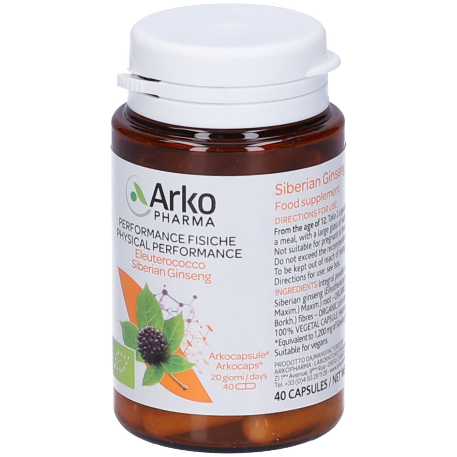 Eleuterococco Bio Arkocapsule