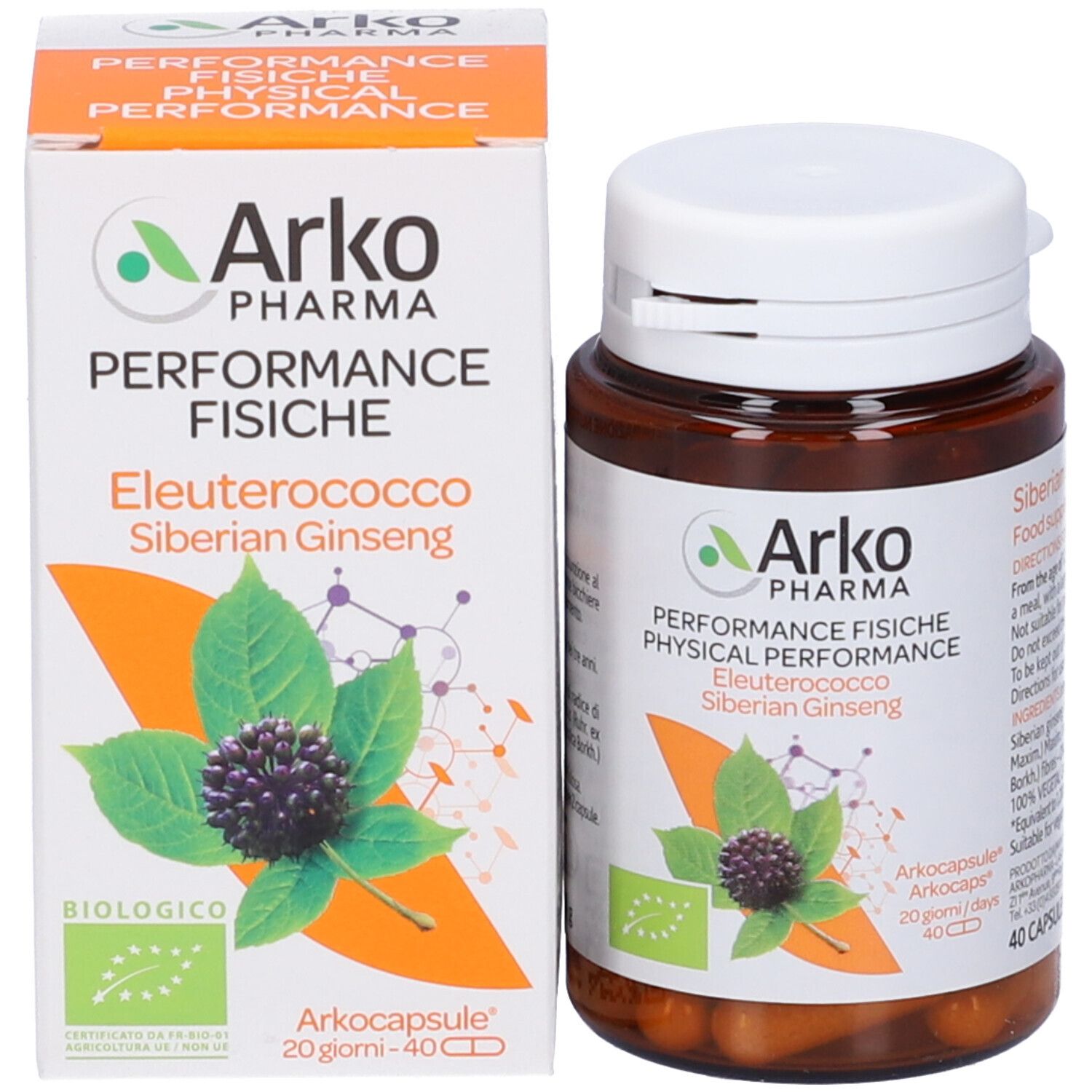 Eleuterococco Bio Arkocapsule