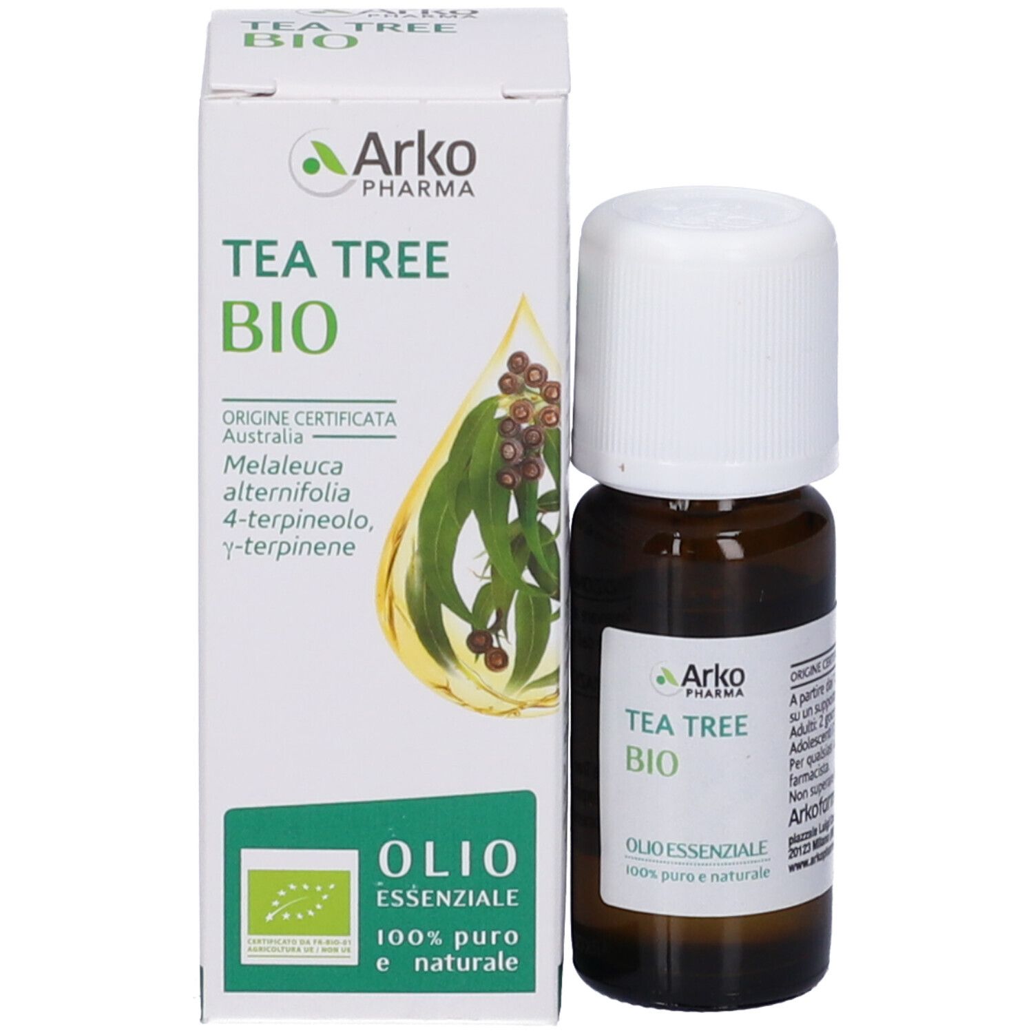 Arko Essentiel Olio Essenziale Tea Tree Bio 10 Ml Redcare
