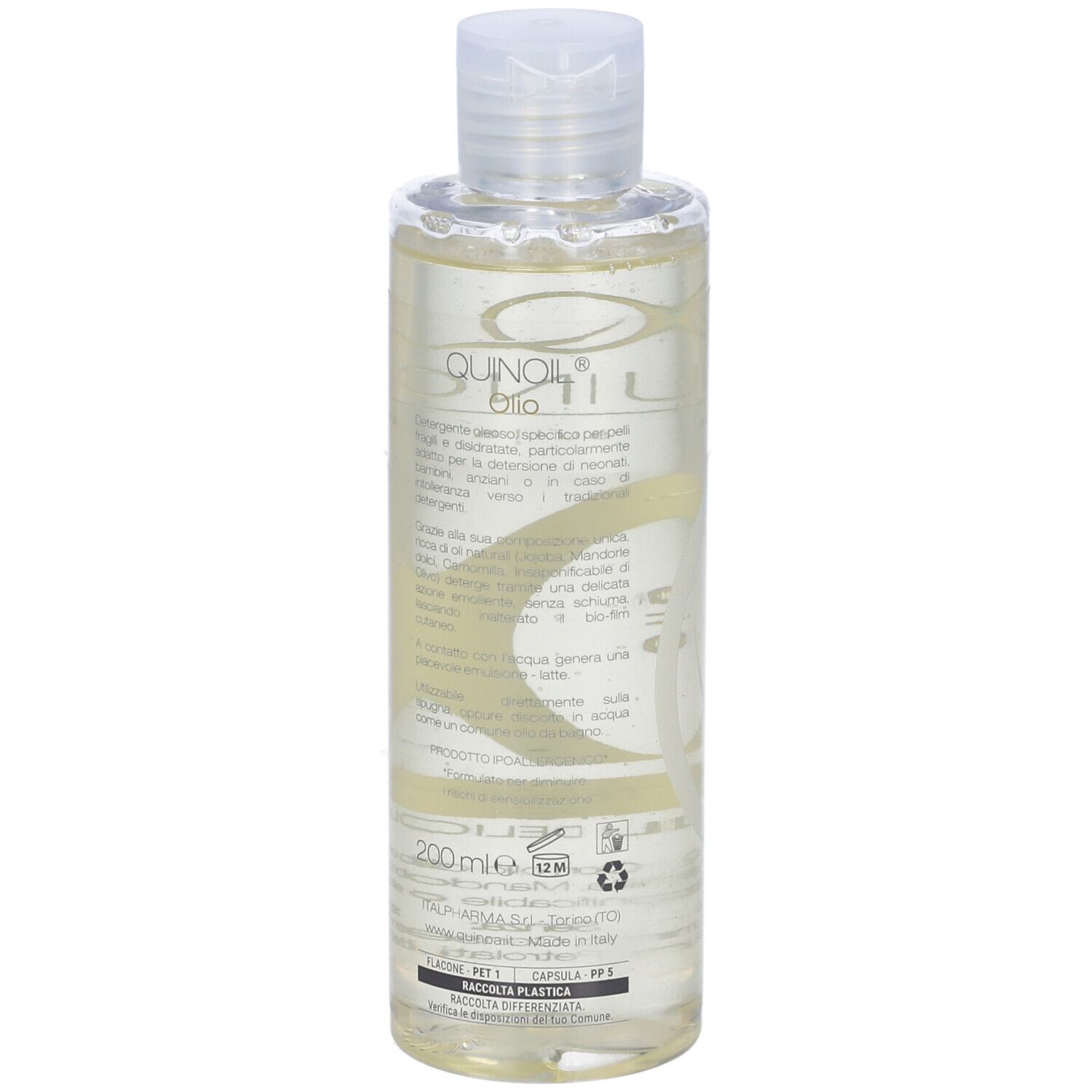 Quinoa Quinoil Olio Detergente Per Pelli Delicate 200 Ml