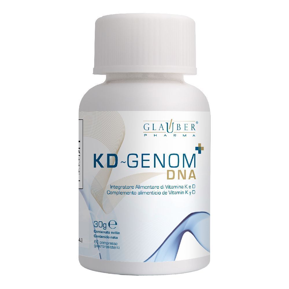 Glauber Pharma Kd-Genom+ Dna 60 Compresse