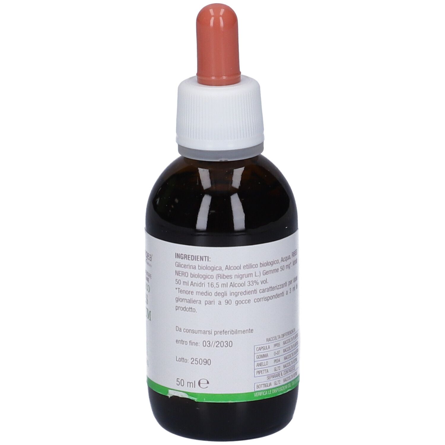 Ribes Nigrum Bio 33 Gradi Gemmoderivato 50 Ml