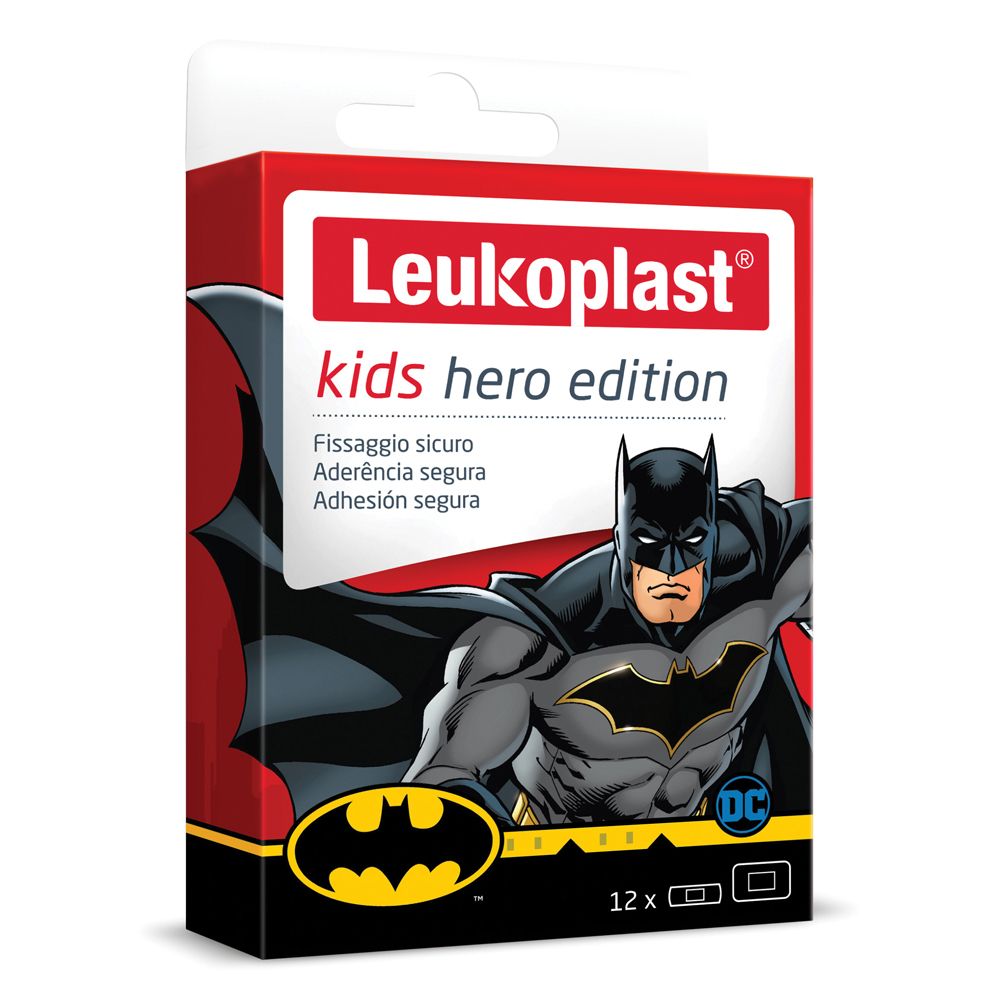 Cerotti Leukoplast Kids Hero Edition 12 Pezzi
