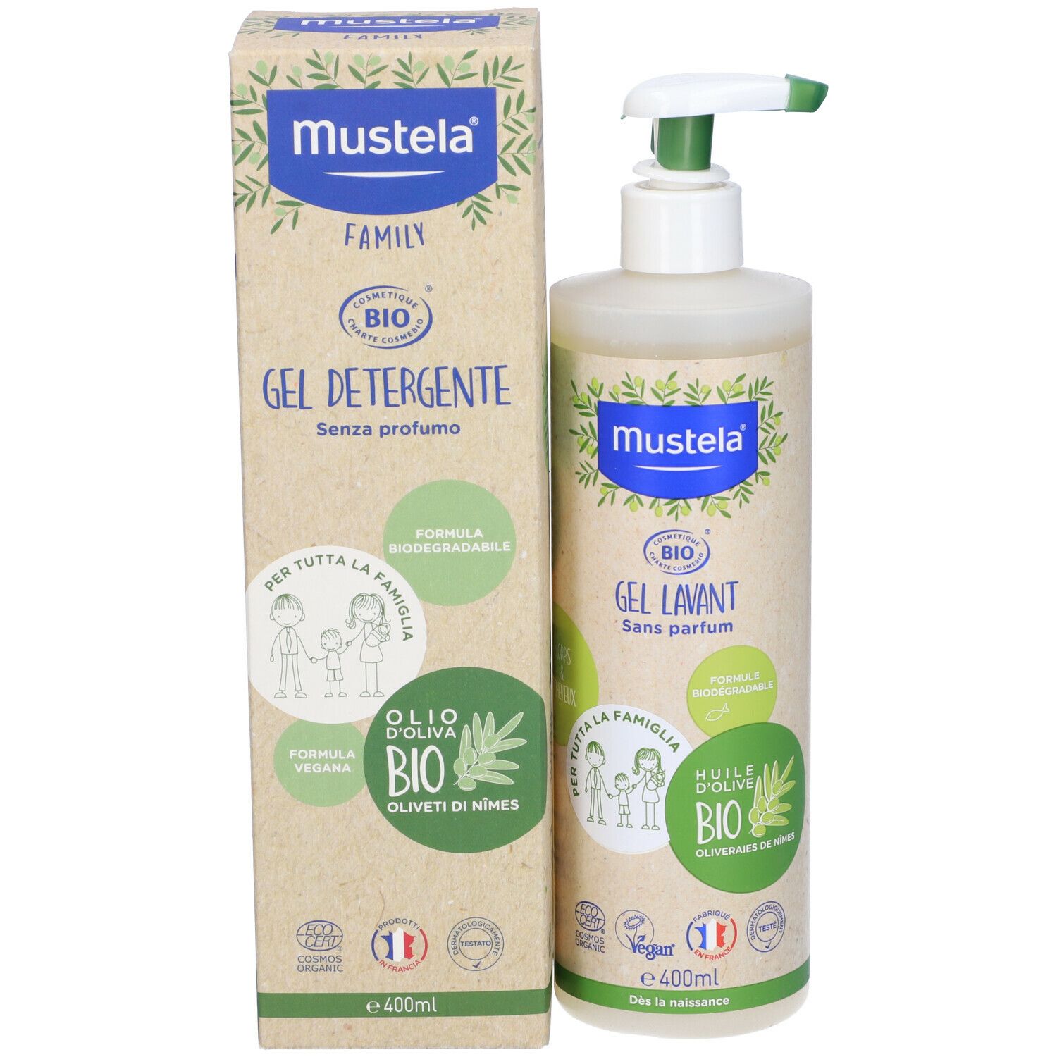 Mustela Gel Detergente BIO - 400 ml