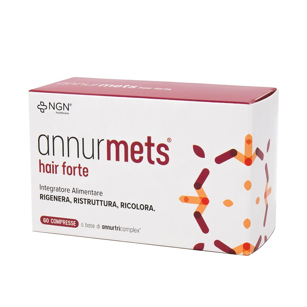 Integratore alimentare per capelli: Annurmets Hair Forte, 60 compresse.