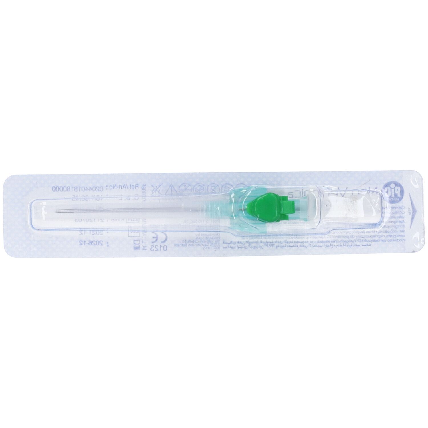 PIC Ago Cannula A 2 Vie Sterile Monouso Venopic Fep Gauge 18x45