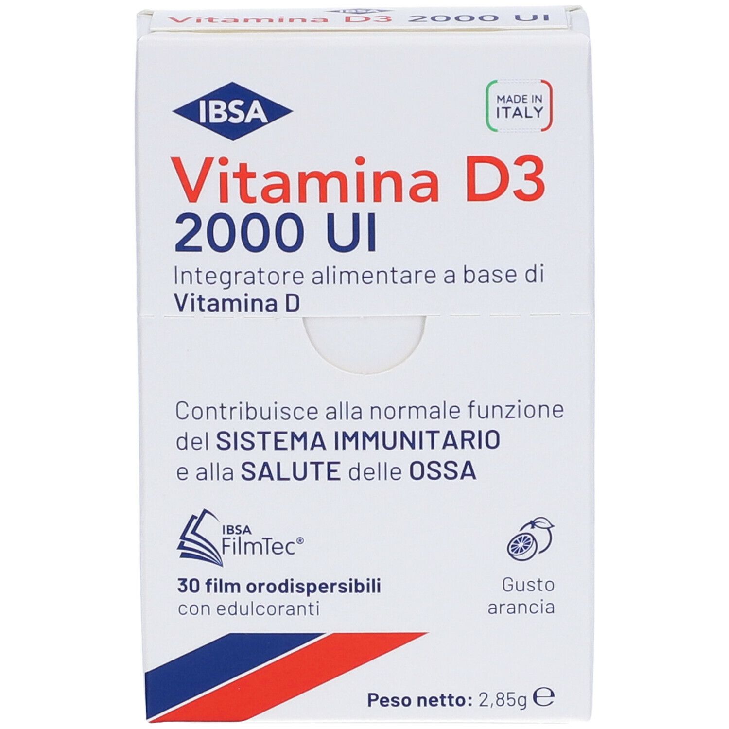 IBSA Vitamina D3 2000 UI Integratore Alimentare