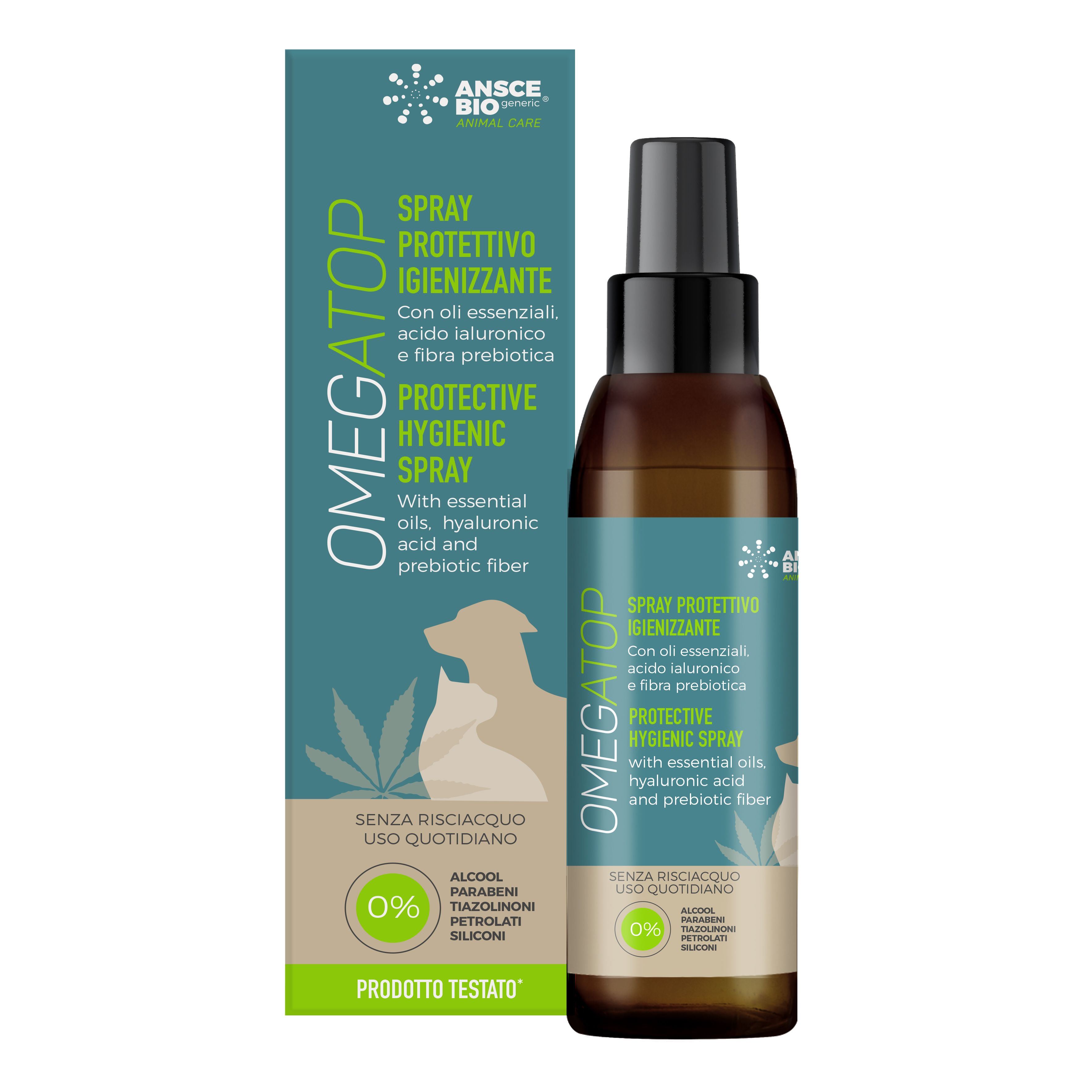 Omegatop Spray Igienizzante Protettivo 150 Ml