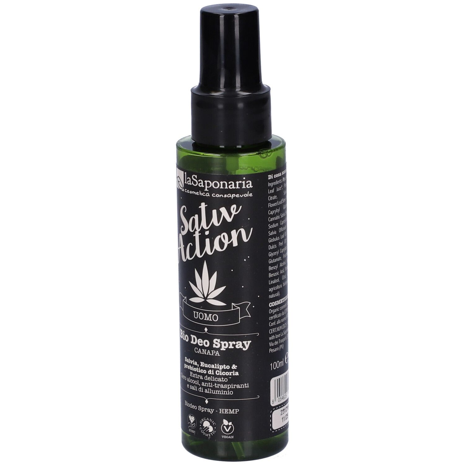 La Saponaria Biodeo Spray Canapa