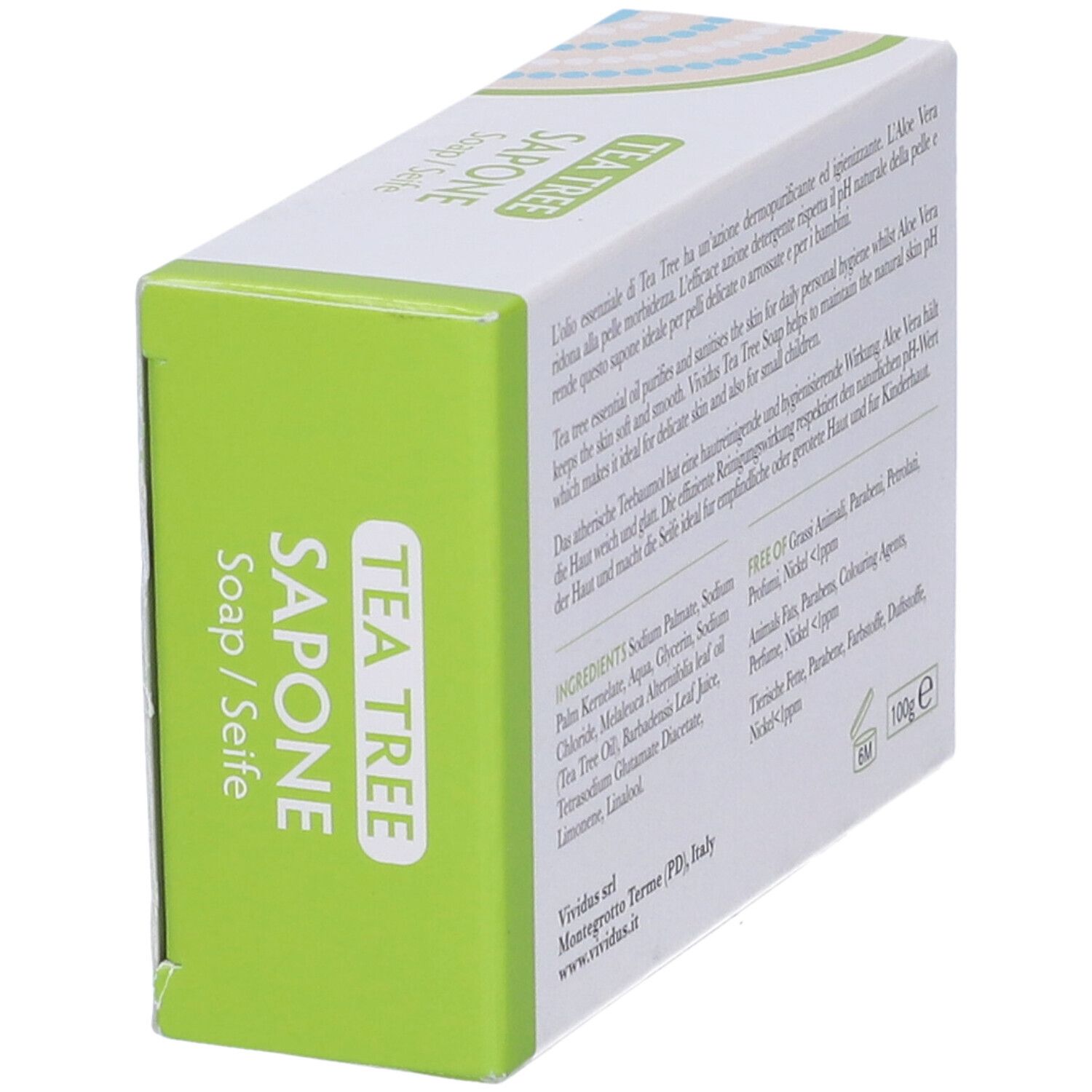 Vividus Tea Tree Sapone