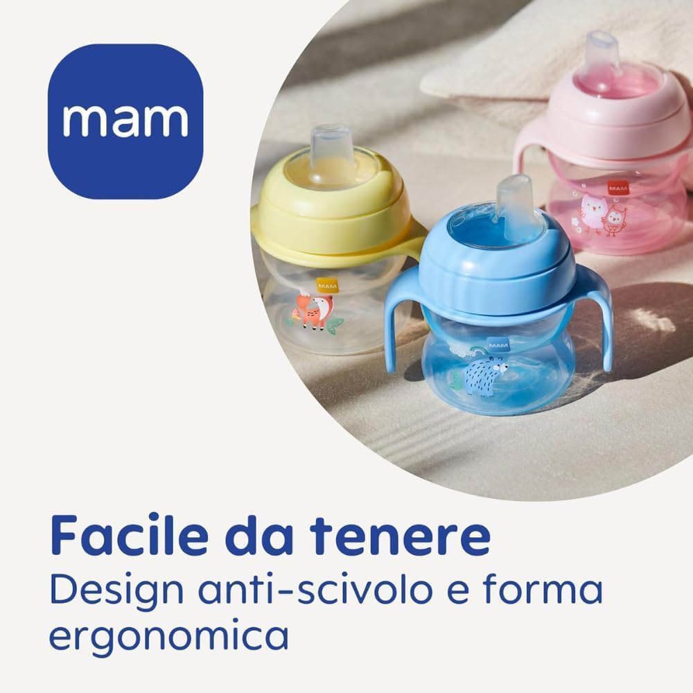Tazze di apprendimento MAM, "facili da tenere".