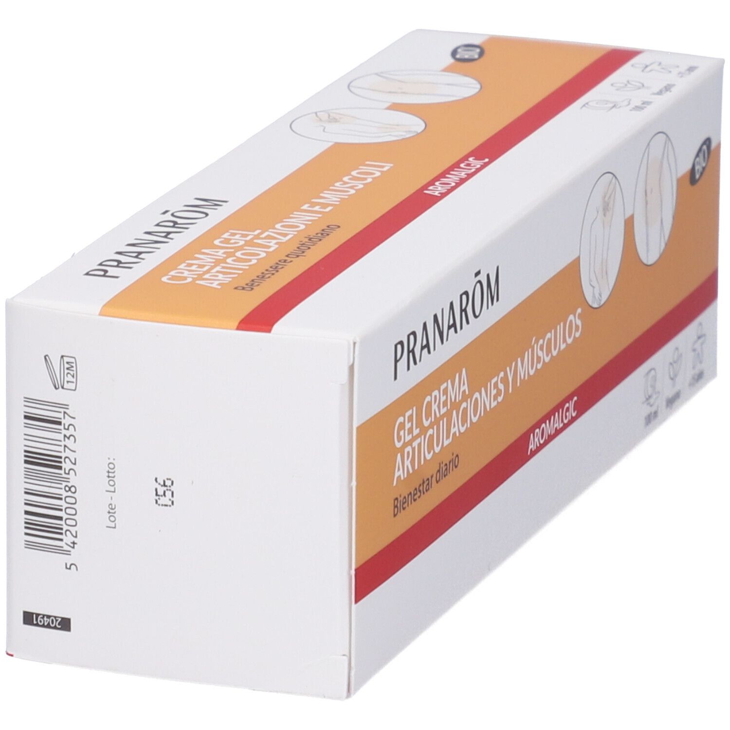 Pranarom Aromalgic Gel Crema Articolazioni e Muscoli