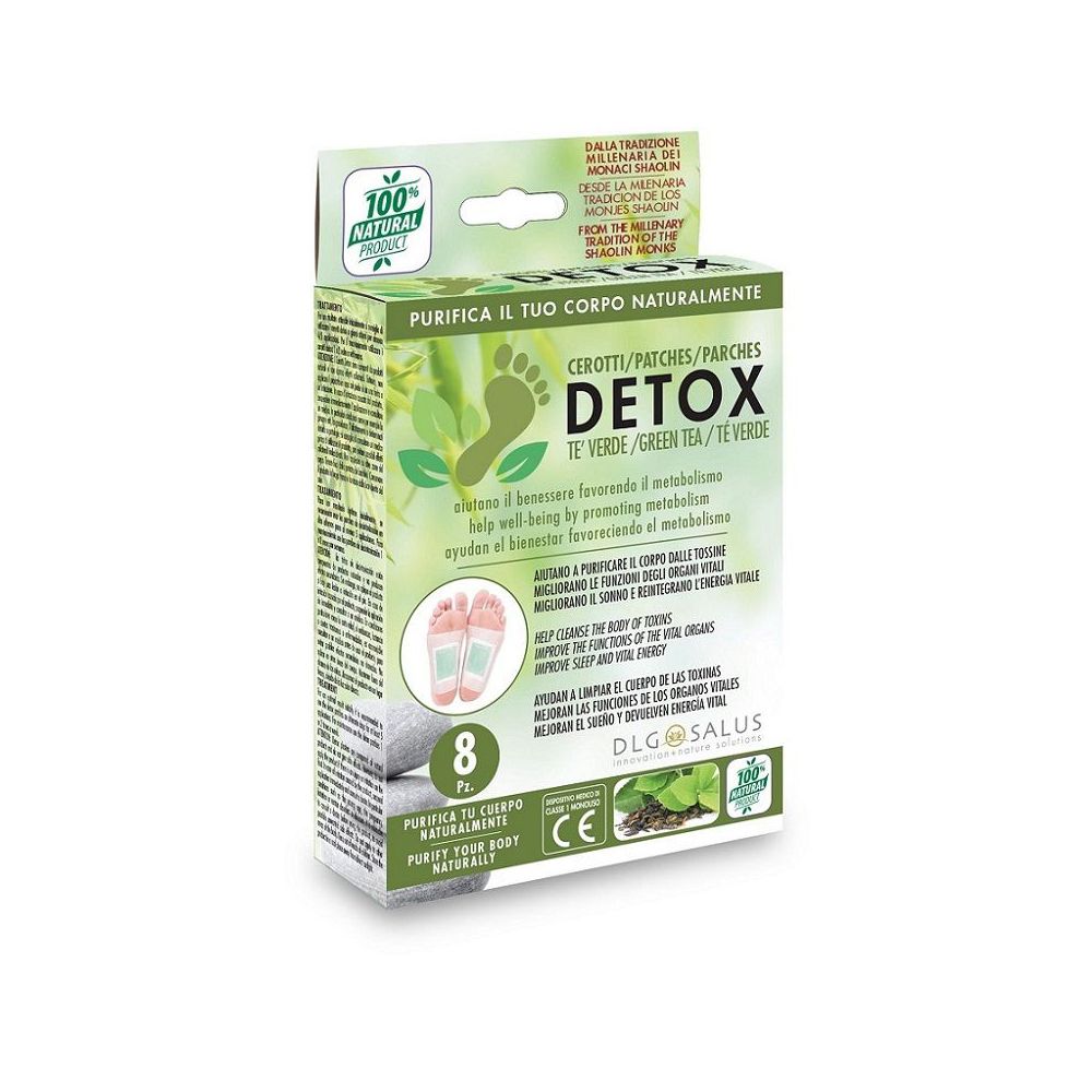 Cerotti Detox Piedi Te' Ve 8Pz
