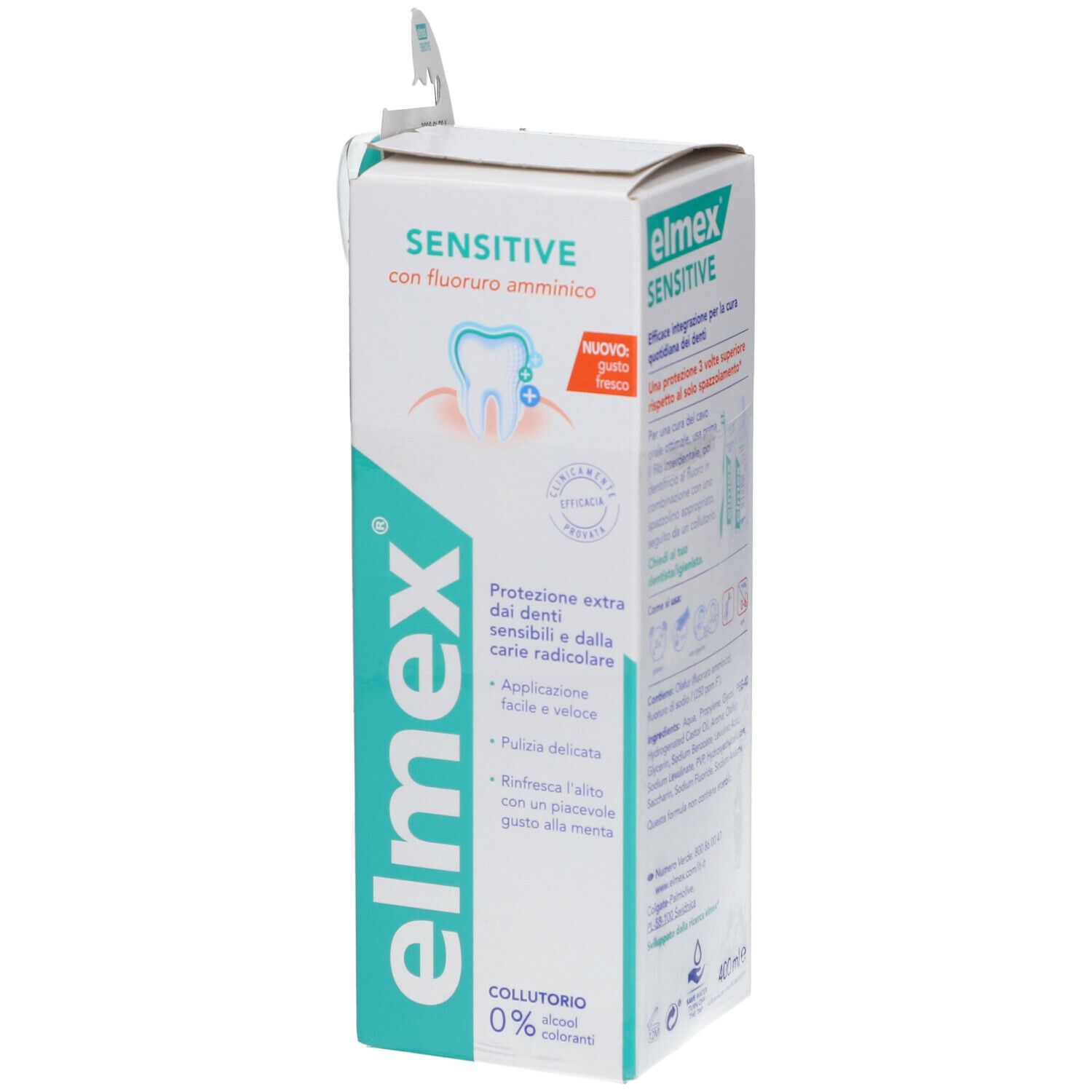 elmex® Sensitive Collutorio + Spazzolino