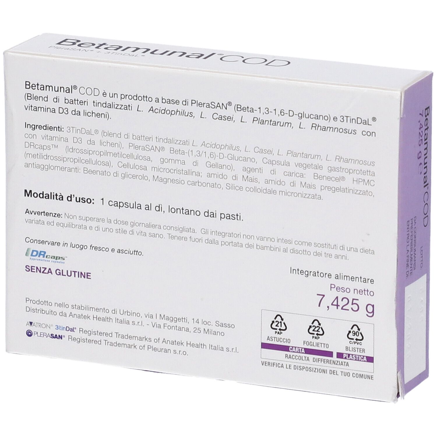 Betamunal Cod 15Cps