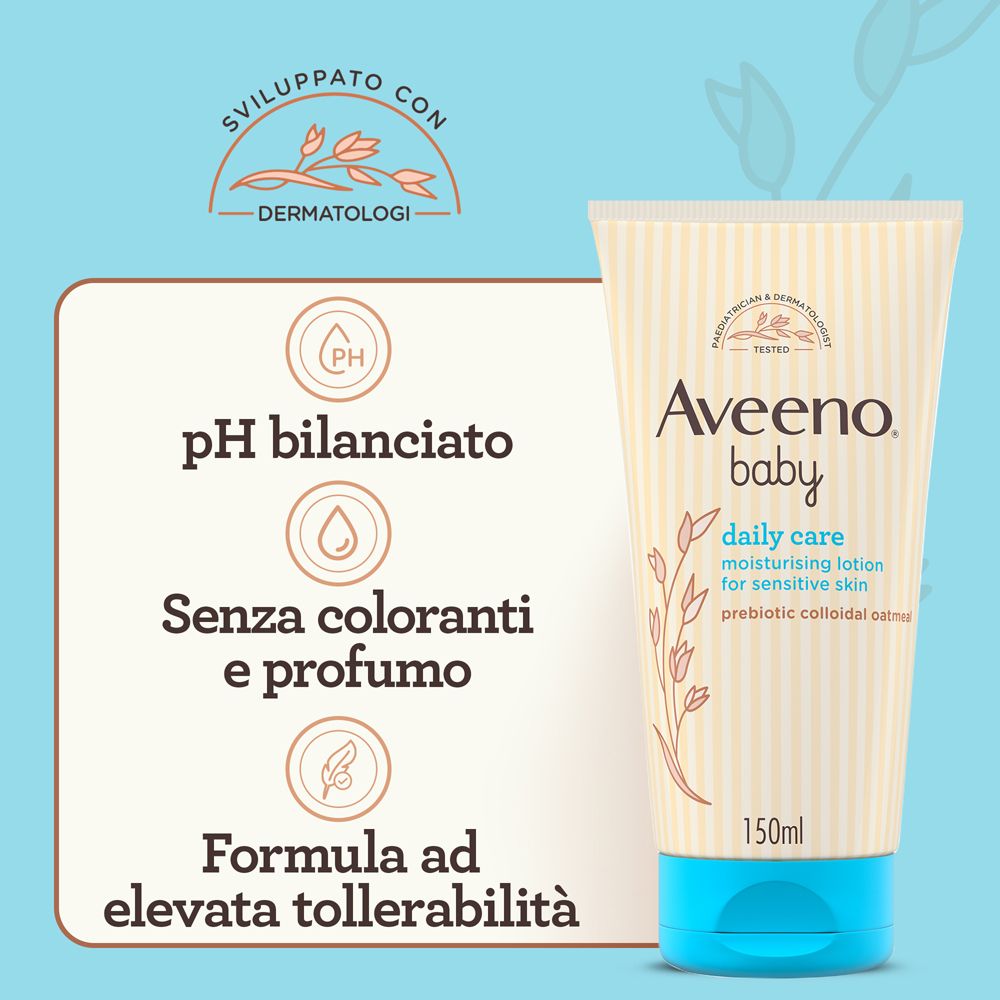 Aveeno Baby Daily Care Crema Idratante 150 ml