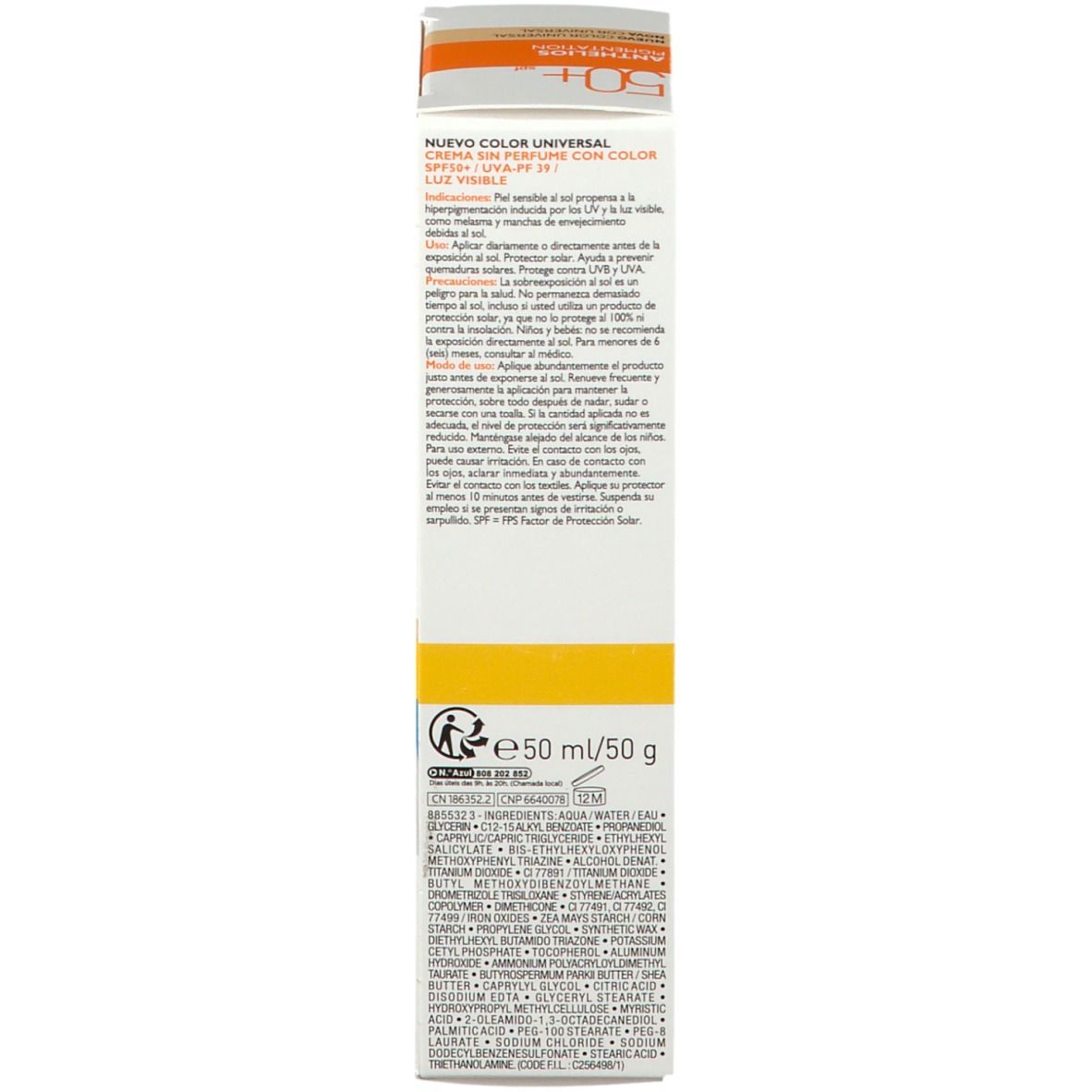 La Roche-Posay Anthelios Pigmentation Crema SPF 50+
