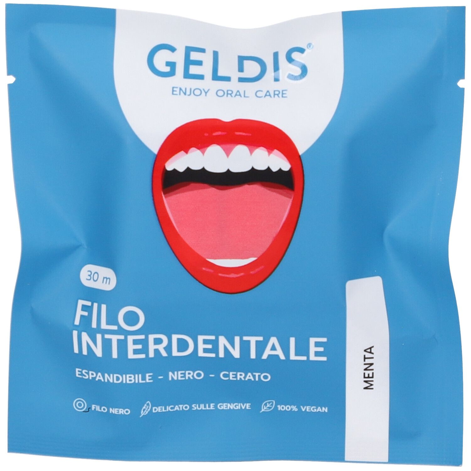 Filo Interdentale Geldis – Menta