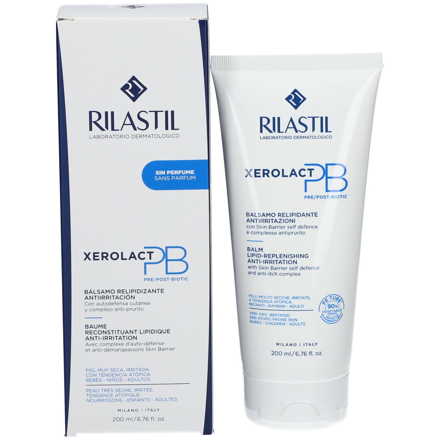 Xerolact PB Balsamo 200ml - Rilastil - Farmacie San Raffaele