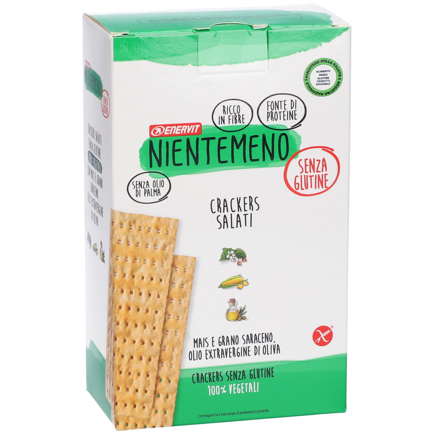 ENERVIT® Nientemeno Crackers grano saraceno