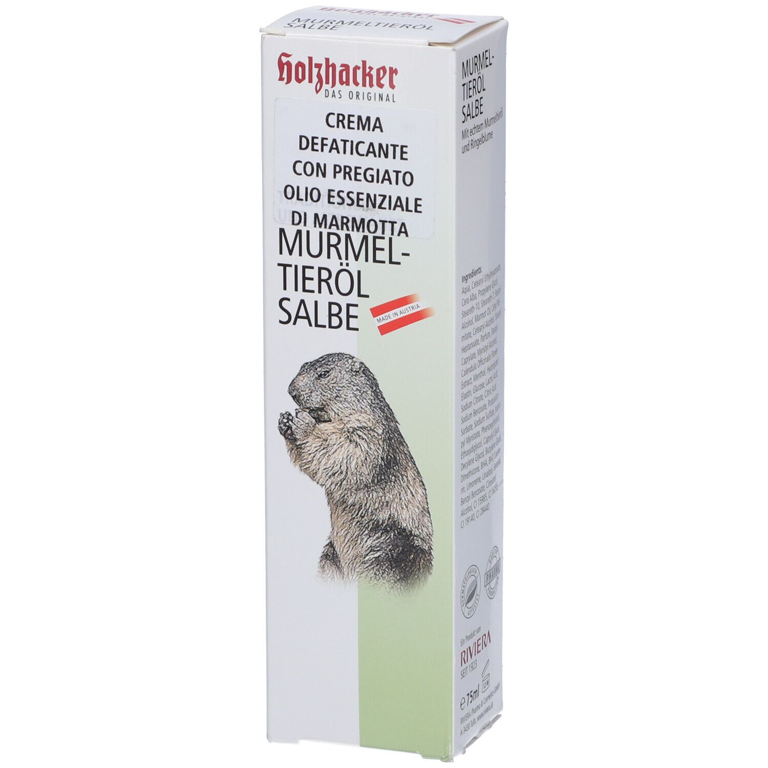 Riviera Crema Olio Marmotta 75 Ml