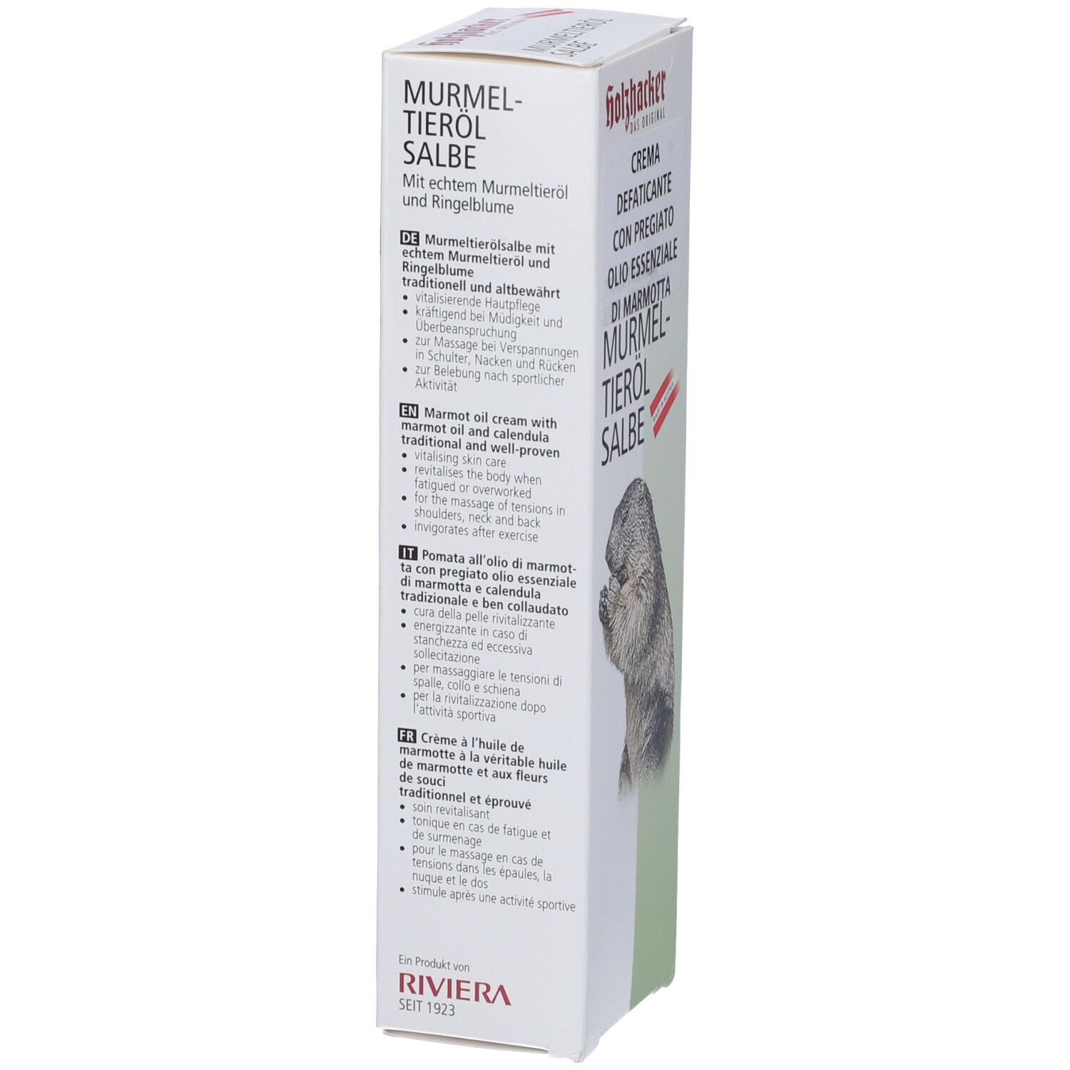 Riviera Crema Olio Marmotta 75 Ml