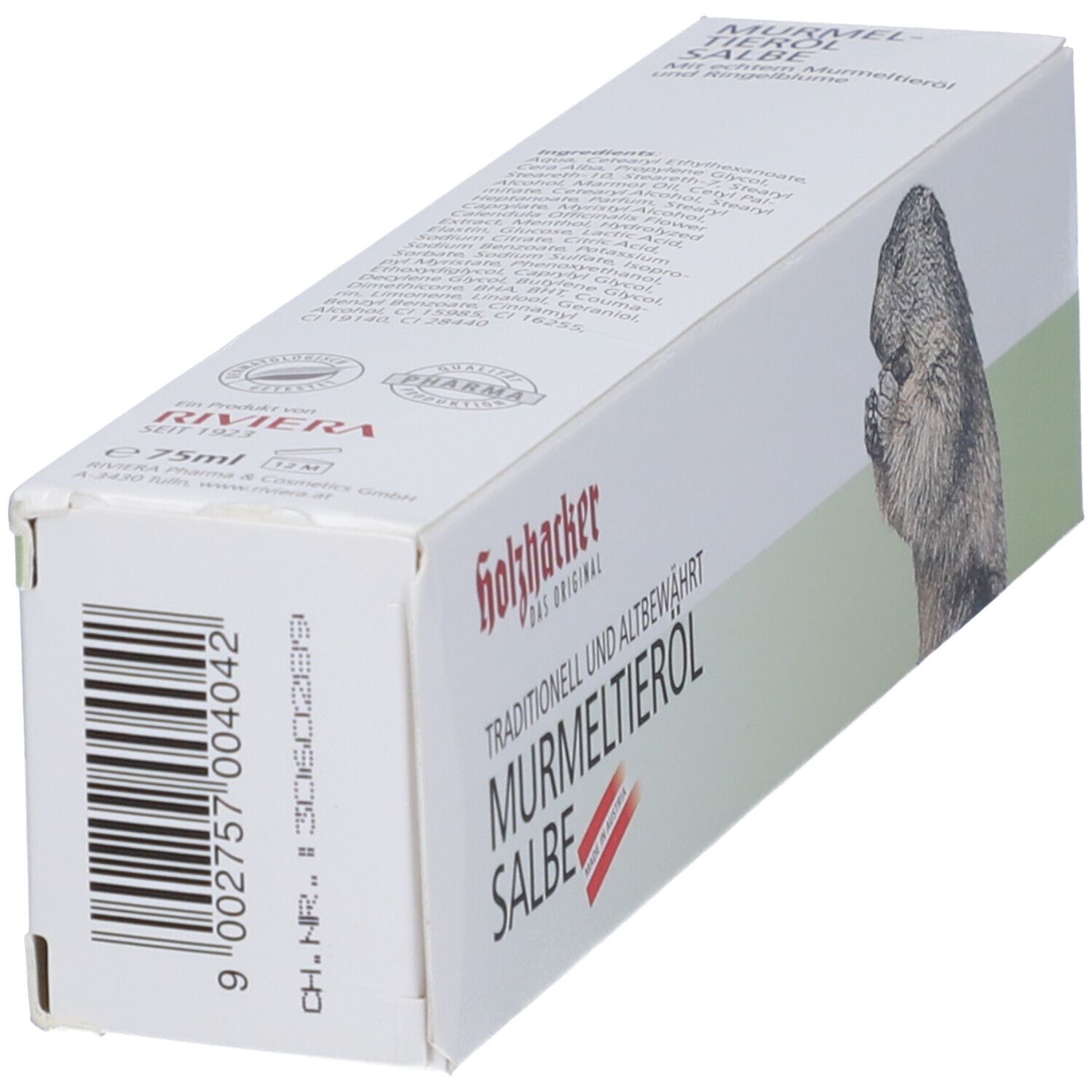 Riviera Crema Olio Marmotta 75 Ml