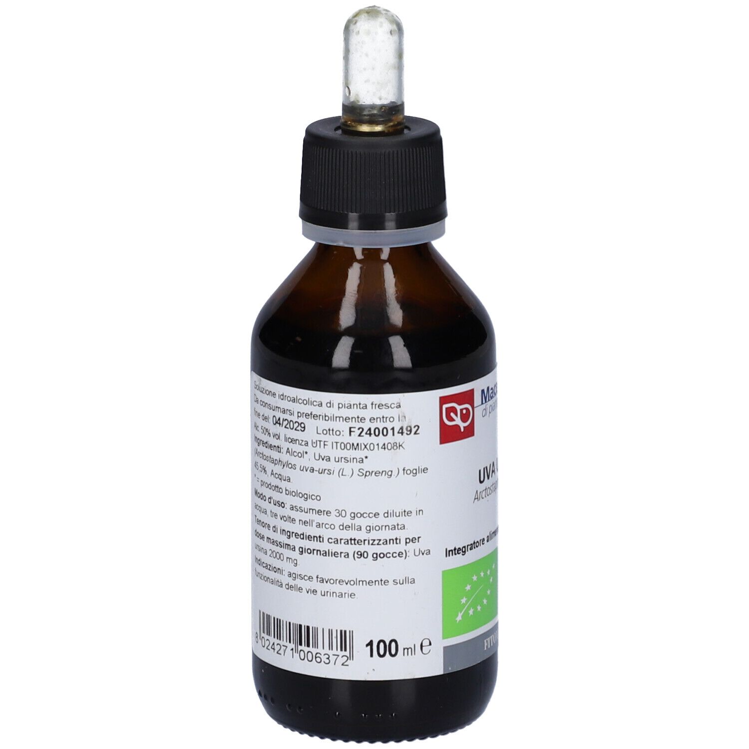 Uva Ursina Tintura Madre 100 Ml Bio