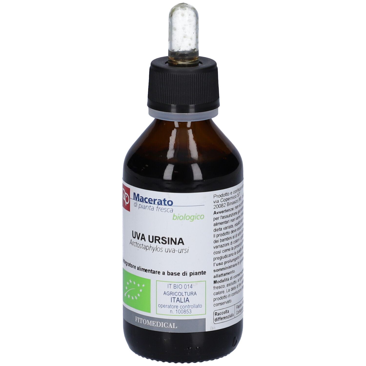 Uva Ursina Tintura Madre 100 Ml Bio