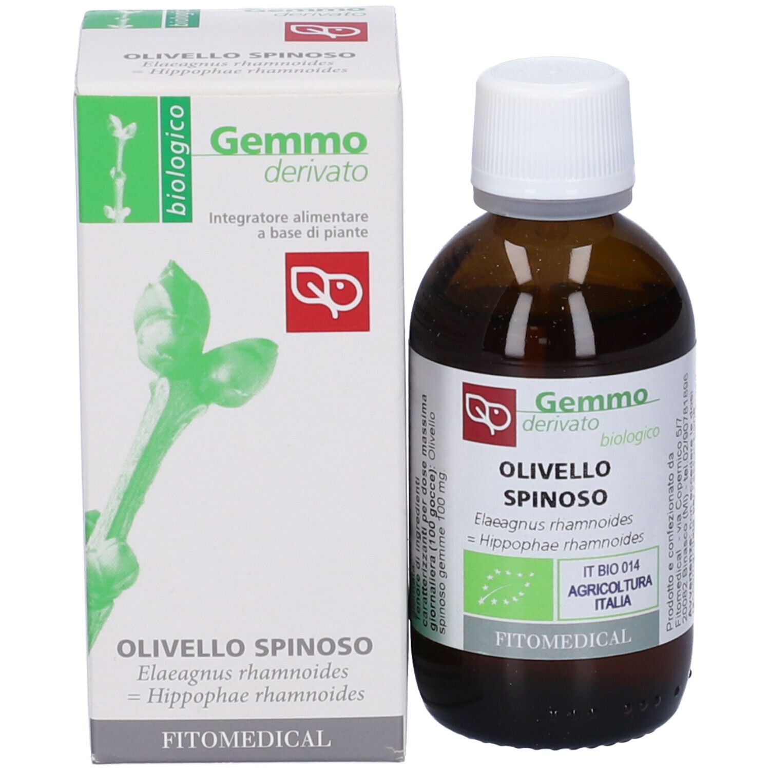 Olivello Spinoso Macerato Glicerico 50 Ml Bio