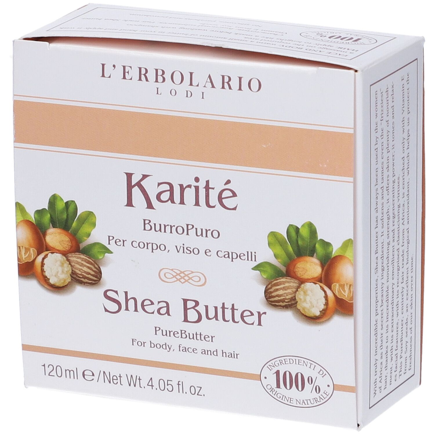 Karite Burro Puro Crp/Viso/Cap