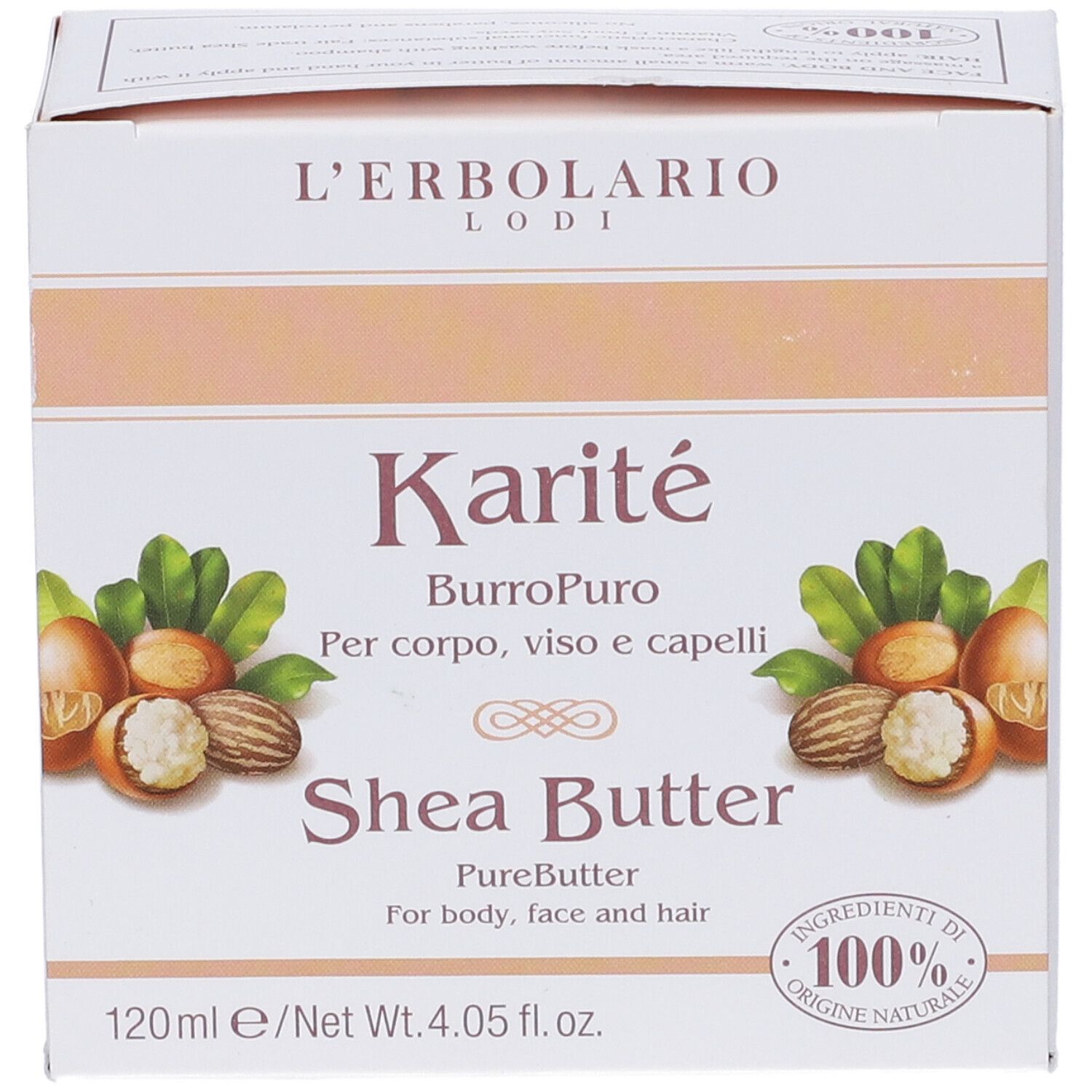 Karite Burro Puro Crp/Viso/Cap