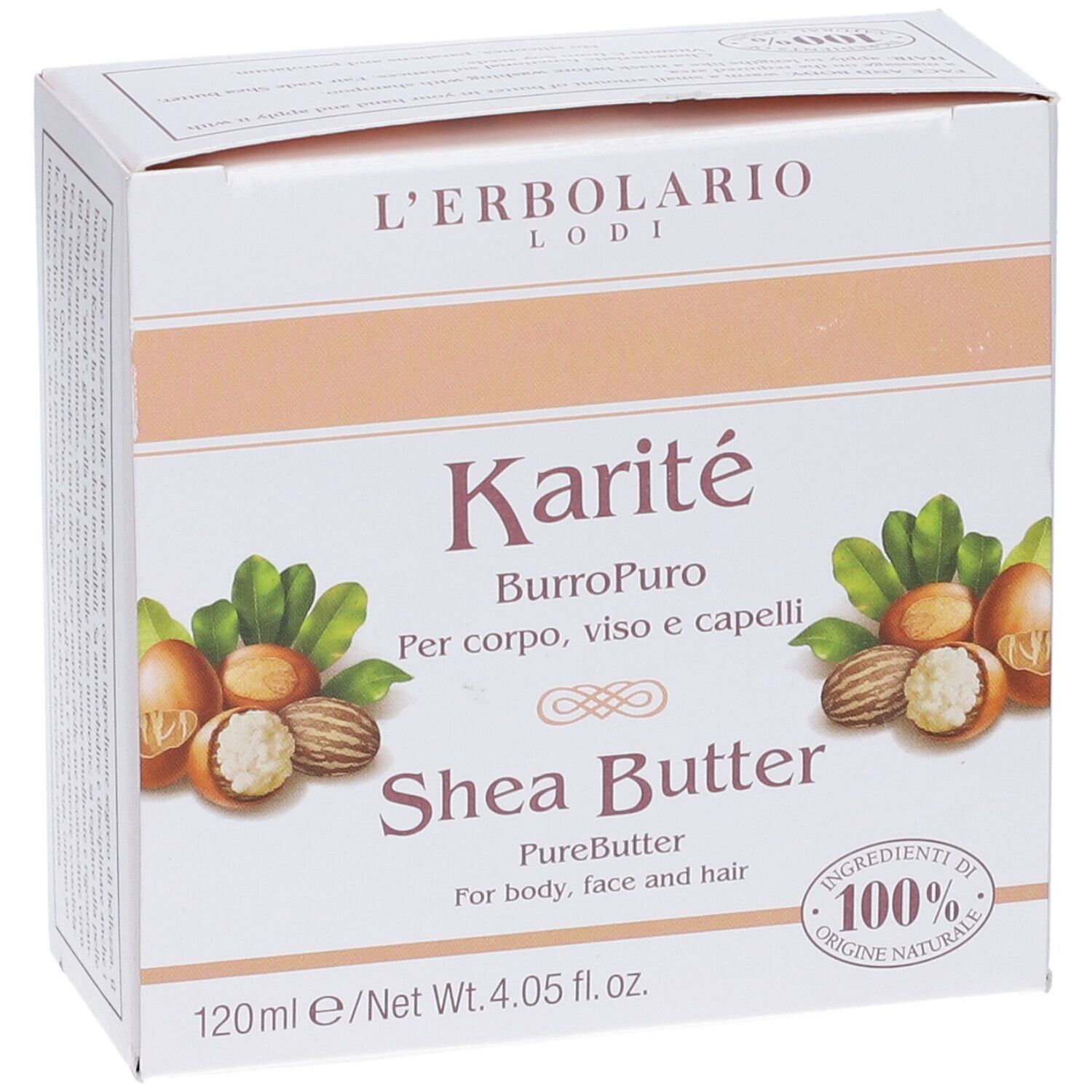 Karite Burro Puro Crp/Viso/Cap