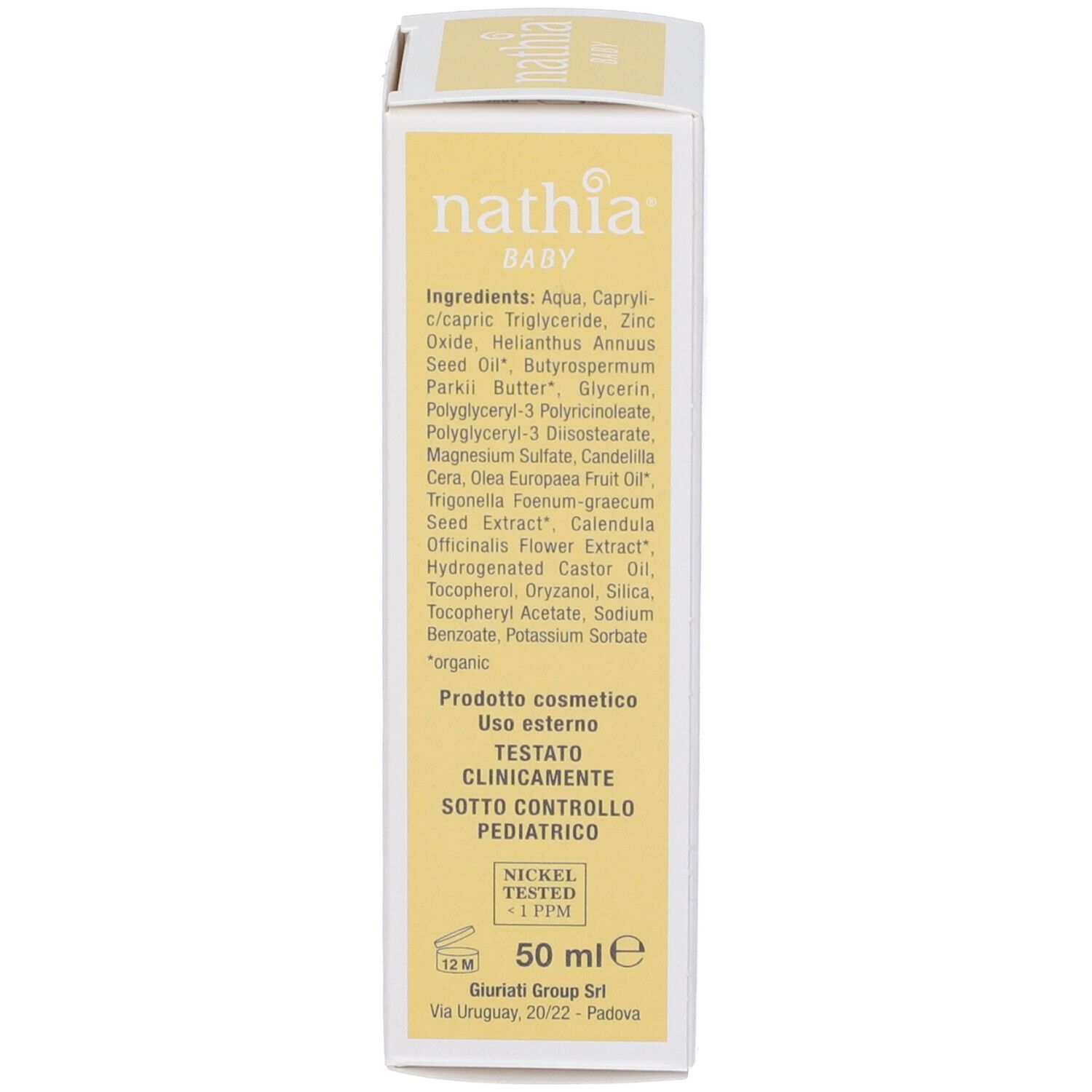 Nathia Baby Dermopasta con Ossido di Zinco 10%