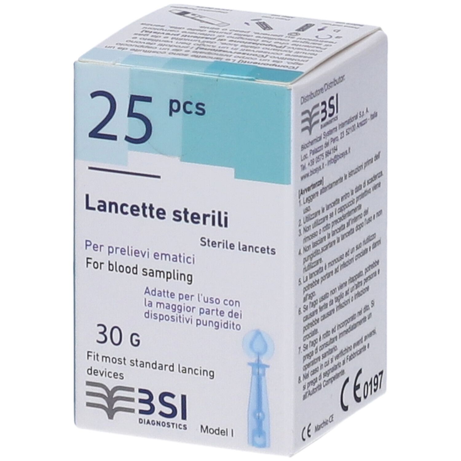 Lancette Pungidito Gauge 30 25 Pezzi