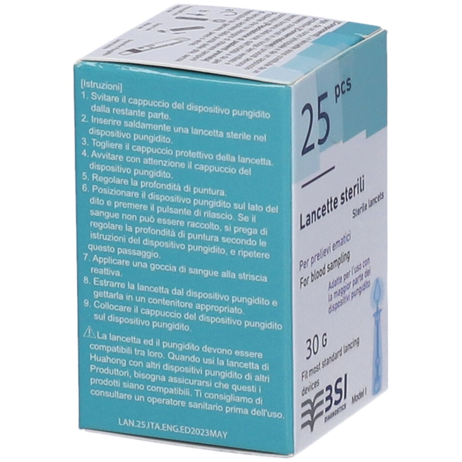 Lancette Pungidito Gauge 30 25 Pezzi