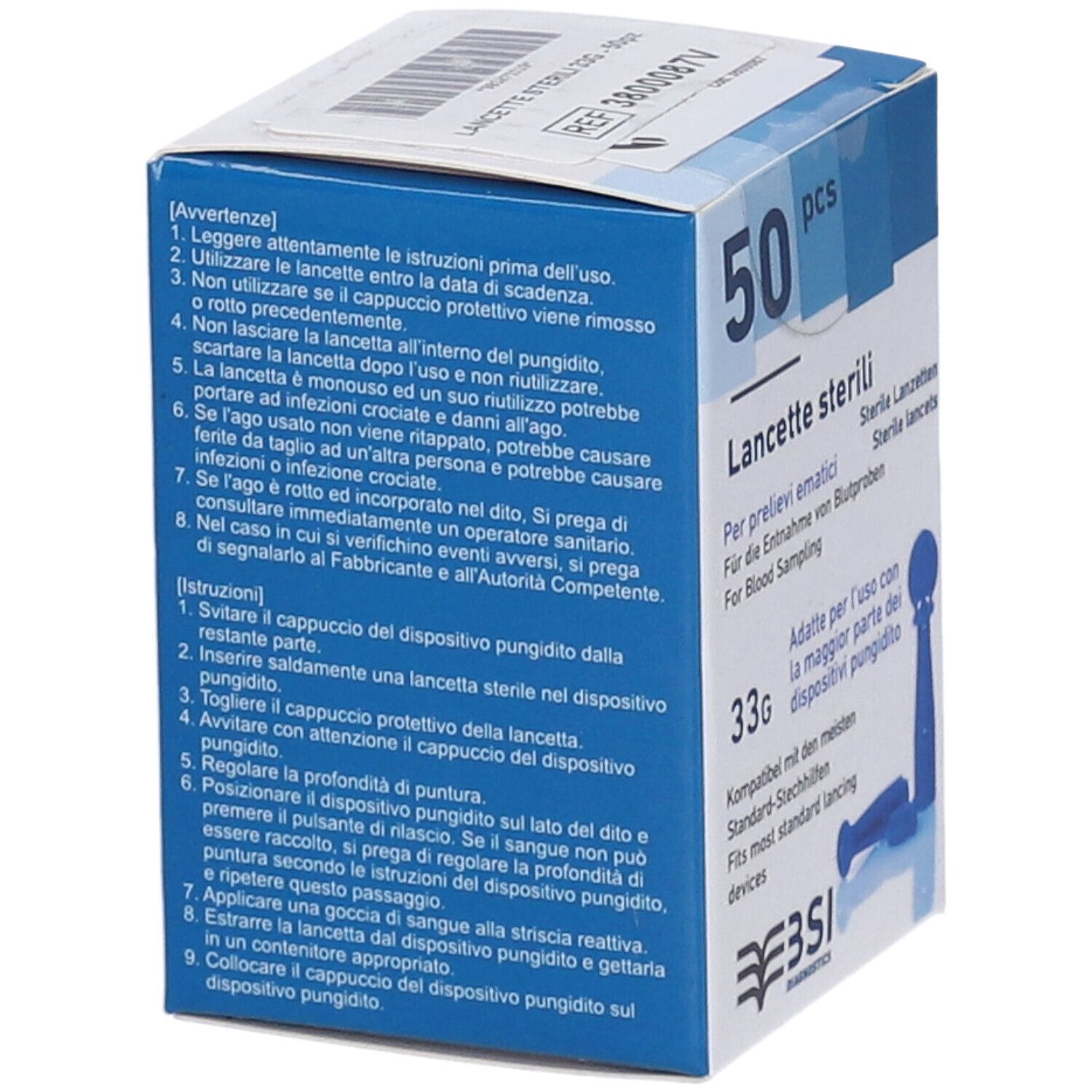 Lancette Pungidito Huahong G33 50 Pezzi
