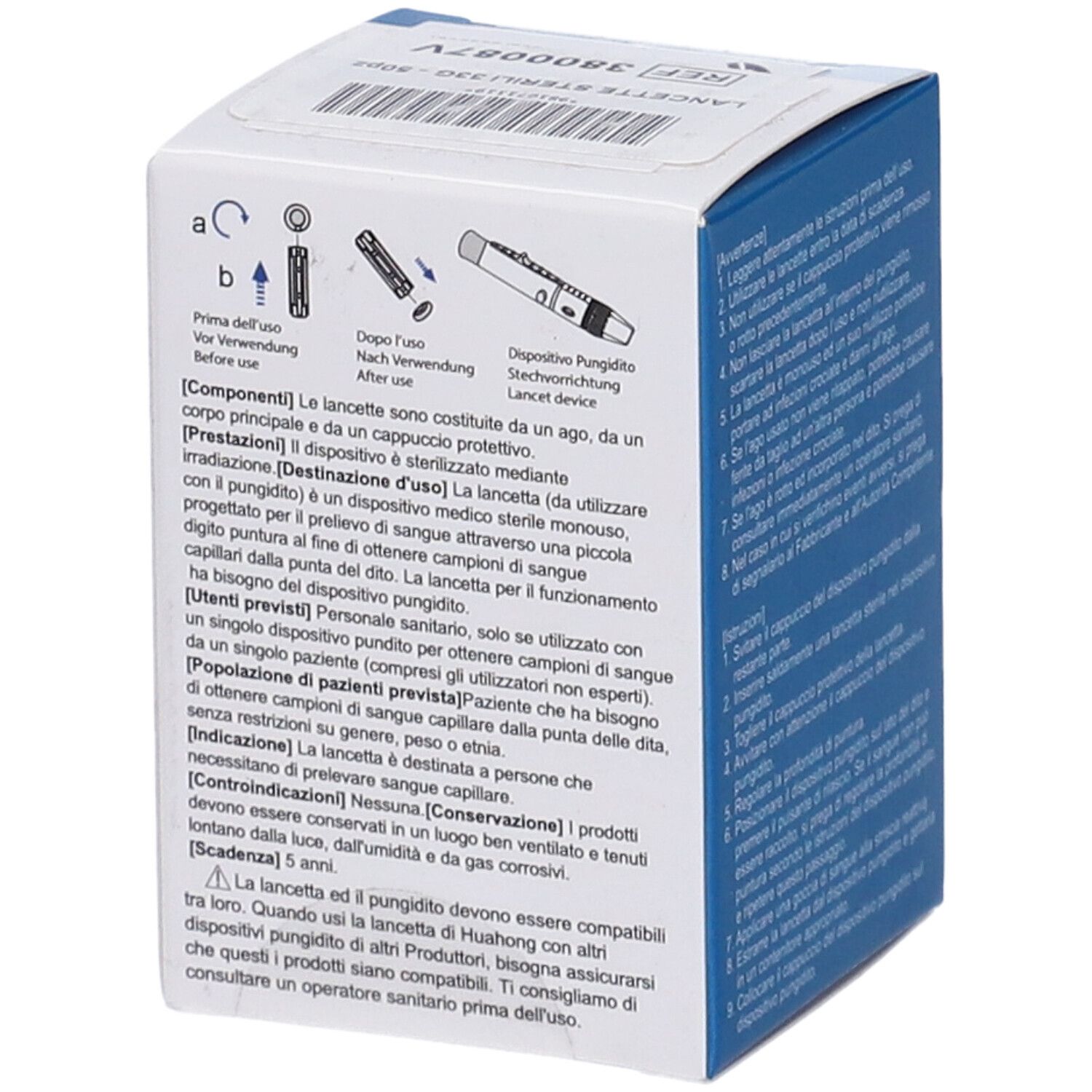 Lancette Pungidito Huahong G33 50 Pezzi