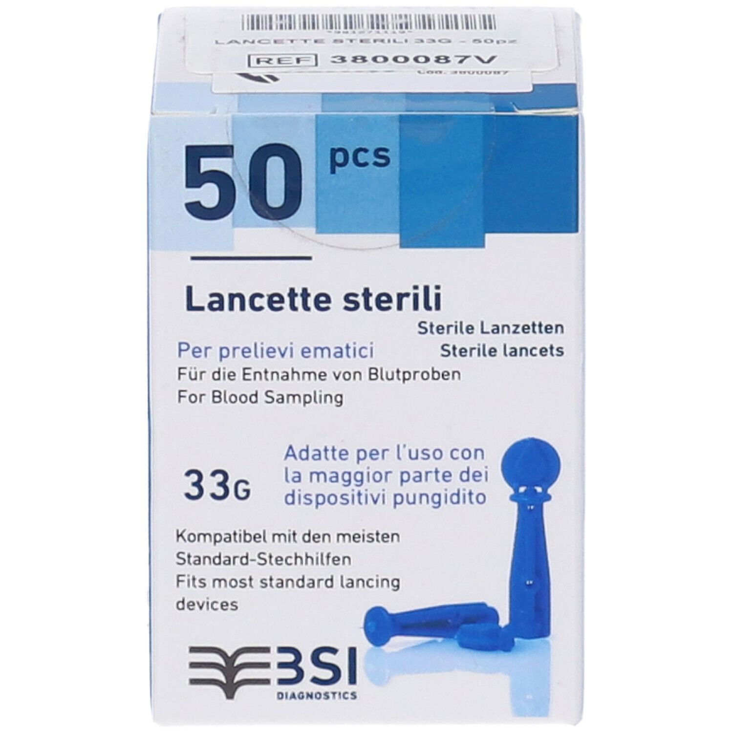 Lancette Pungidito Huahong G33 50 Pezzi