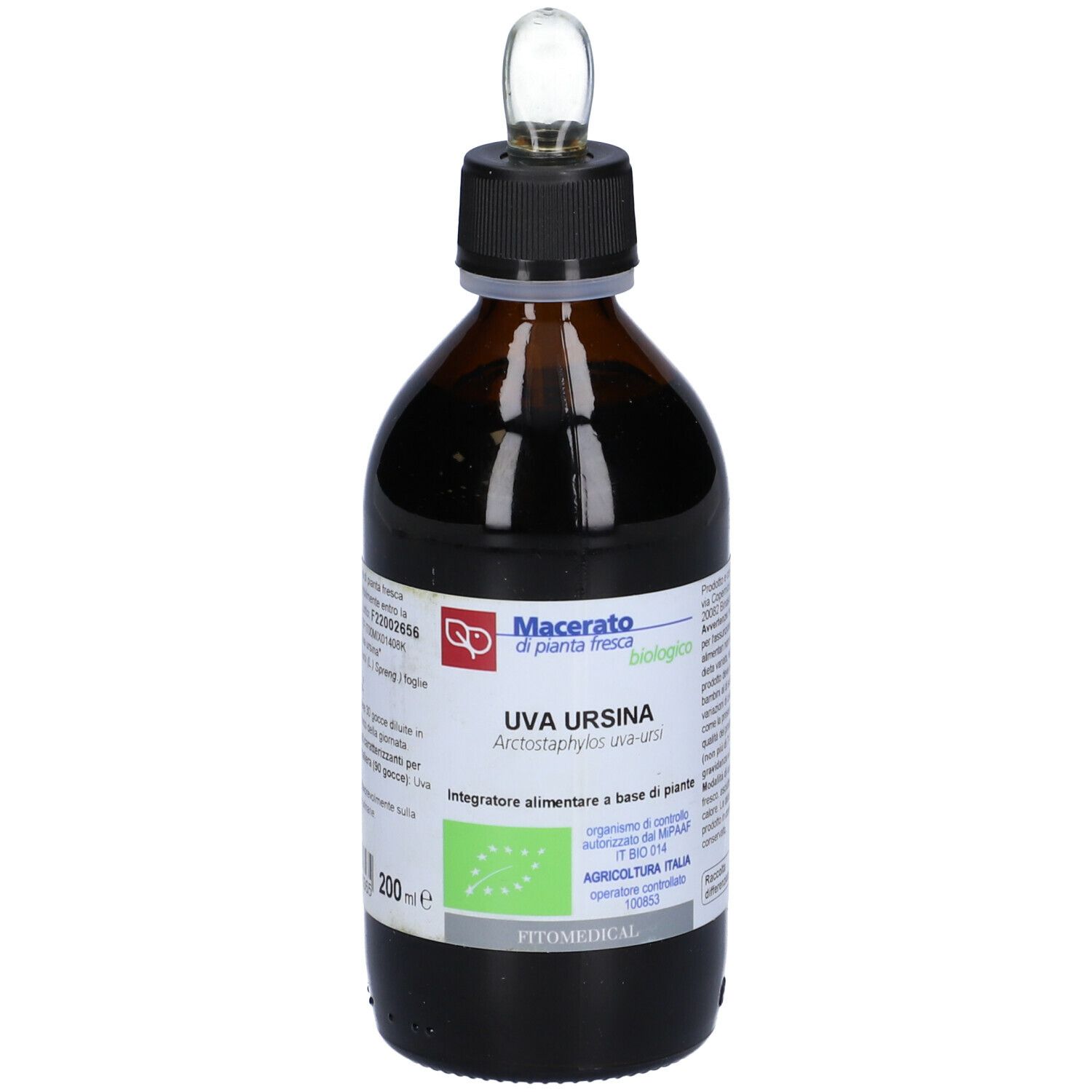 Uva Ursina Tintura Madre 200 Ml Bio