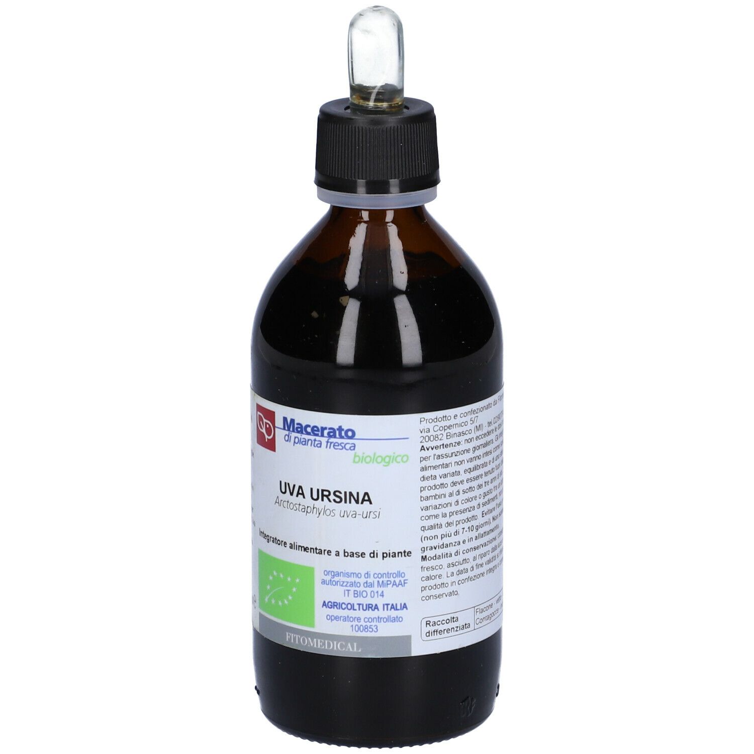 Uva Ursina Tintura Madre 200 Ml Bio