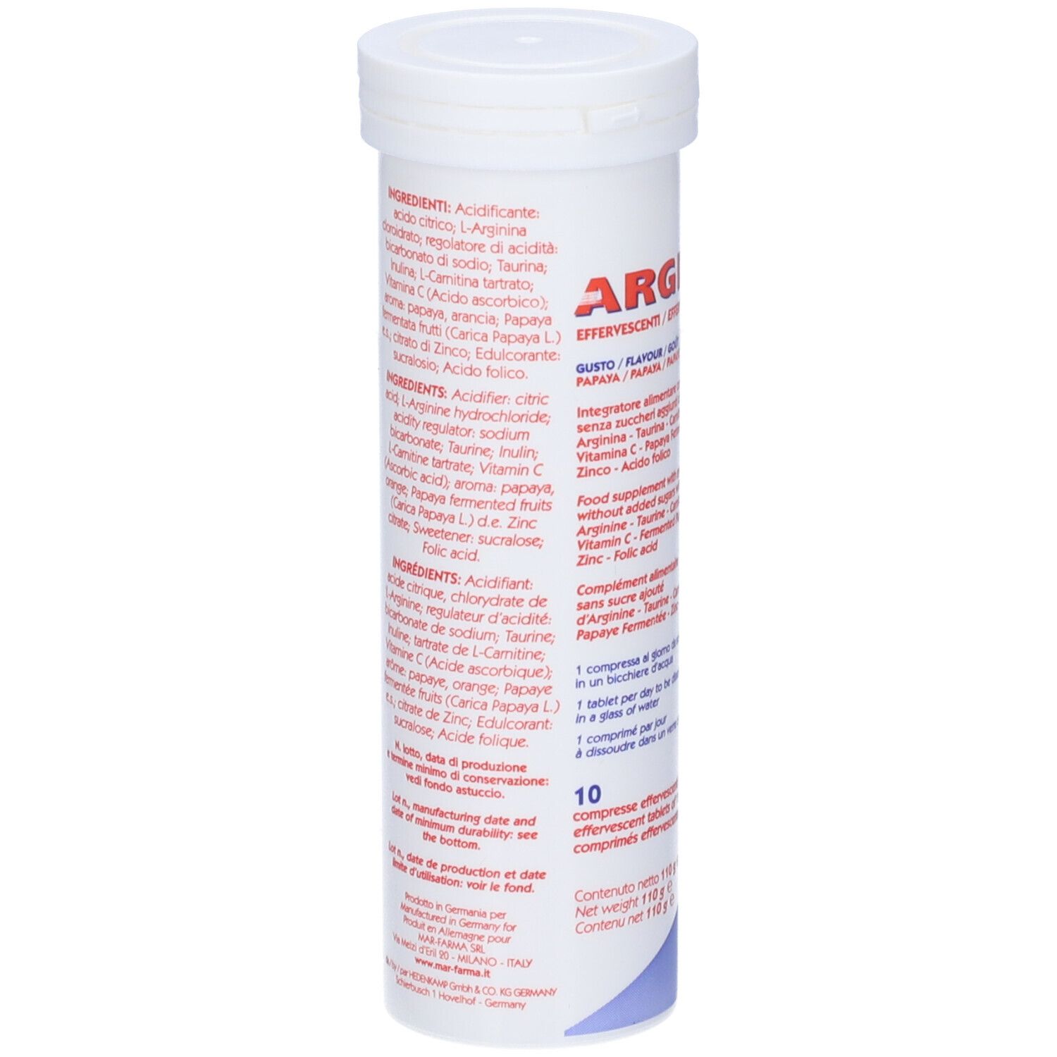 Argin Up 10 Compresse Effervescenti
