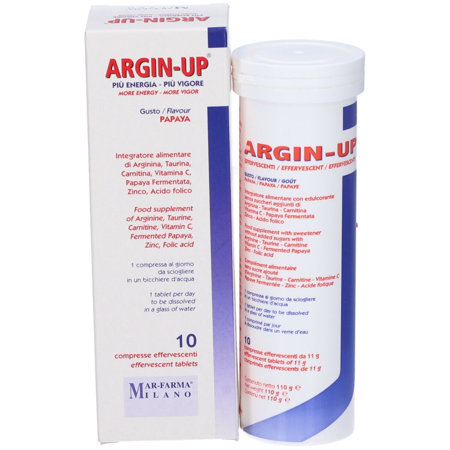 Argin Up 10 Compresse Effervescenti