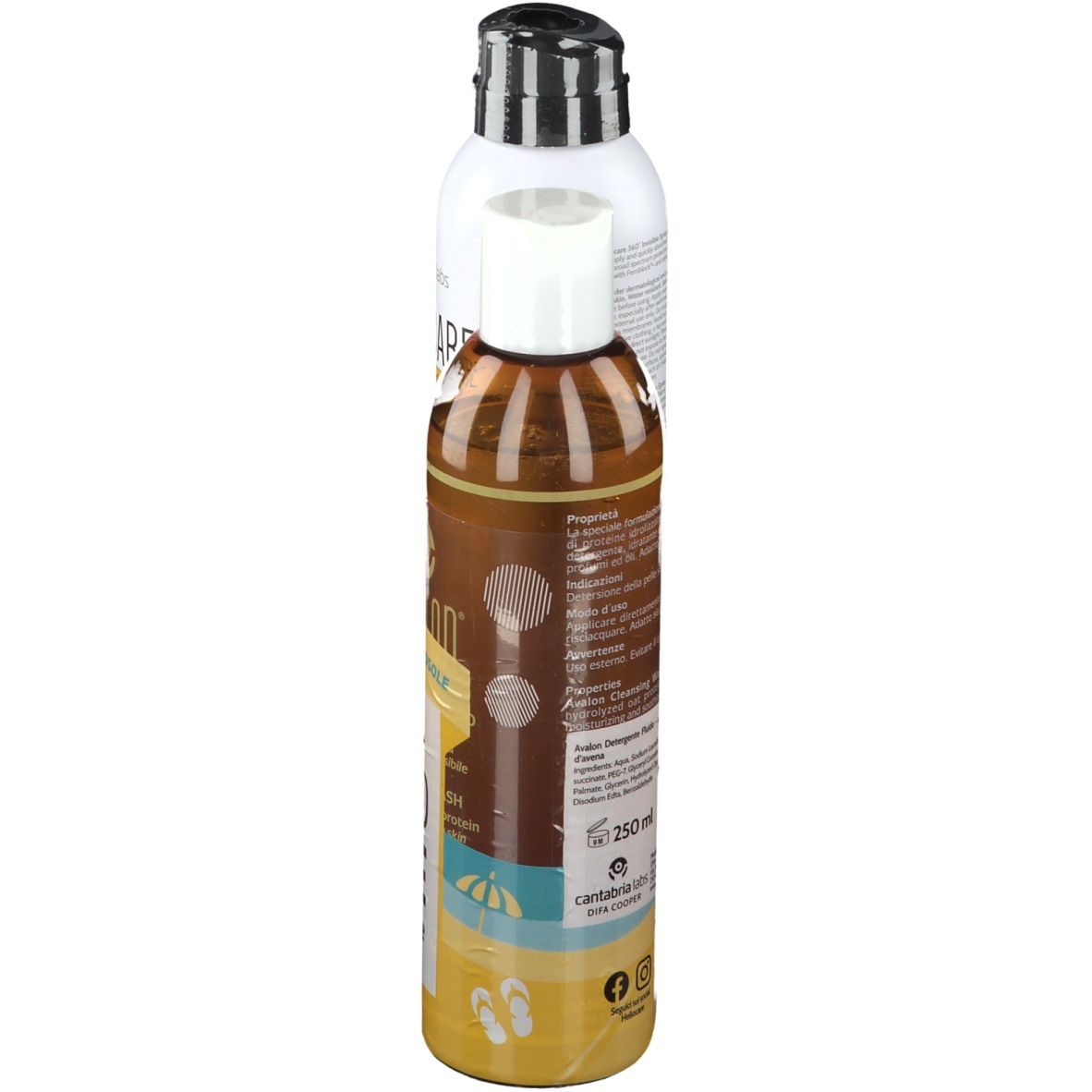 HELIOCARE 360° Invisible Spray SPF 50+ e Avalon® Detergente Fluido 250 ml