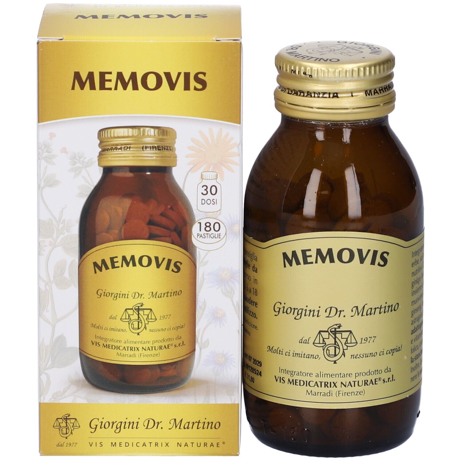 Memovis 180 Pastiglie