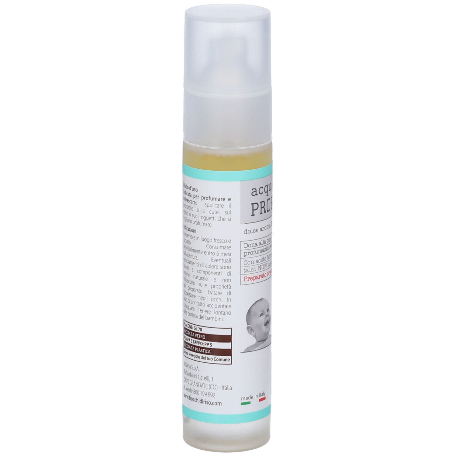 Fiocchi Di Riso Acqua Profumata Rinfrescante Talco 50 Ml